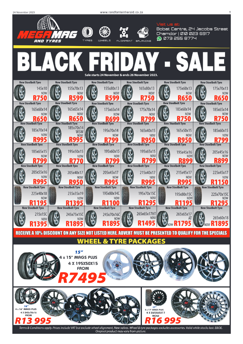 Randfontein Herald 24 November 2023 page 5