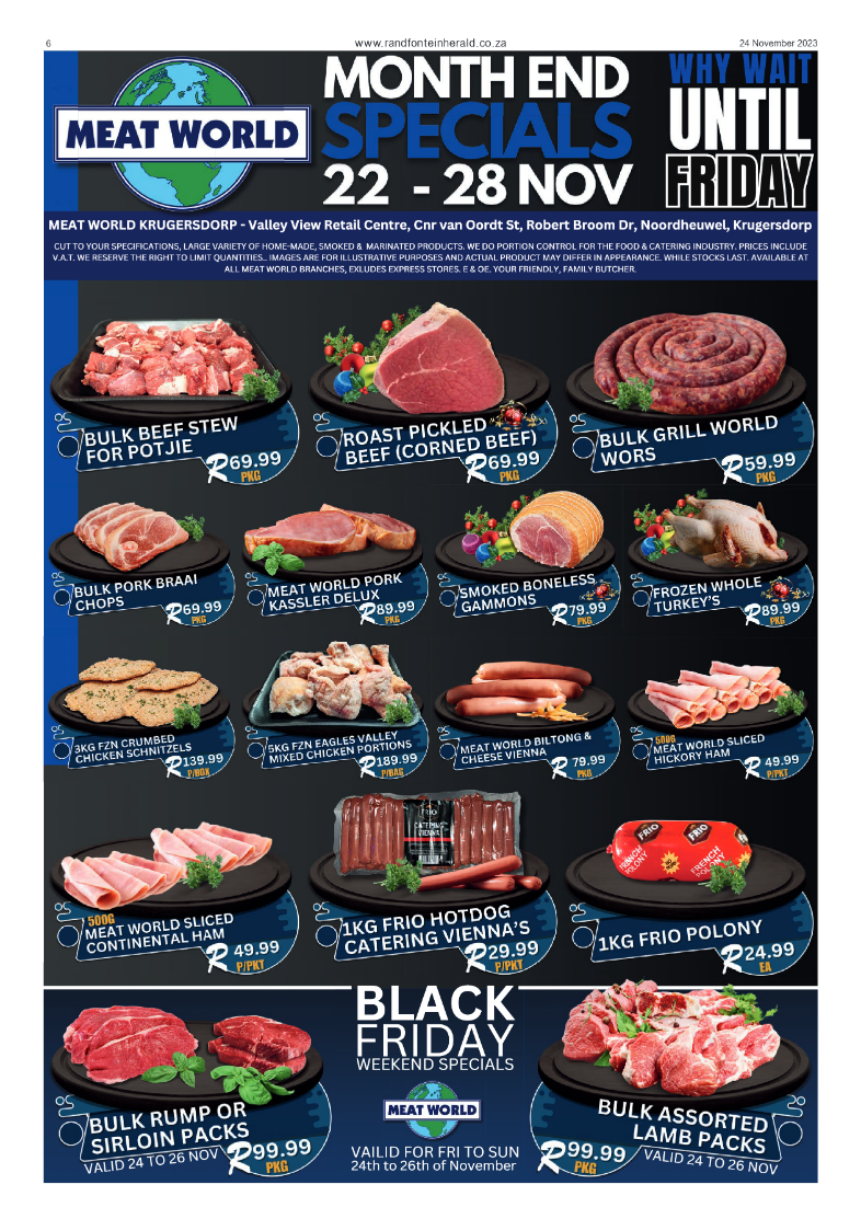 Randfontein Herald 24 November 2023 page 6