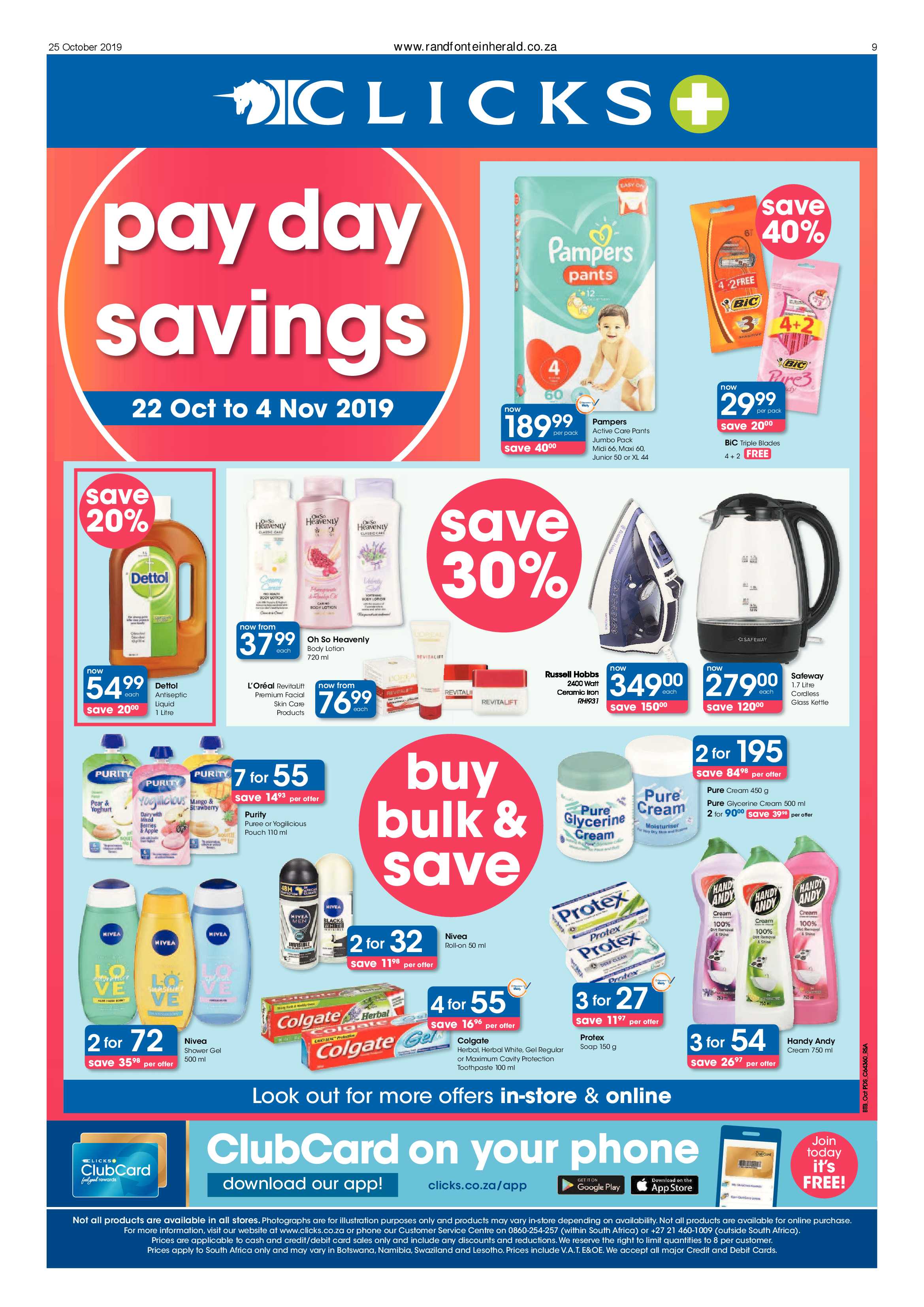 Randfontein Herald 25 October 2019 page 9