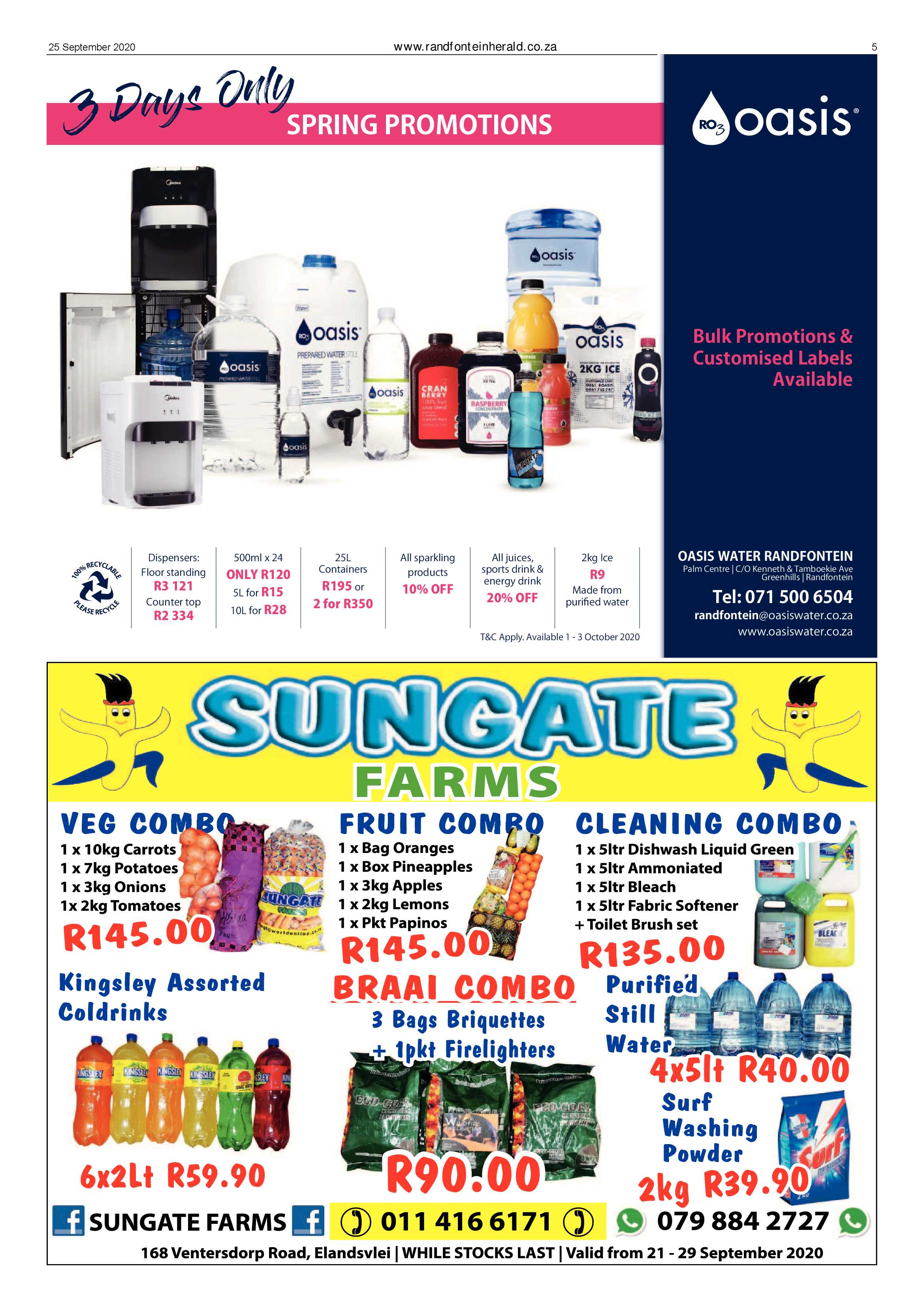 Randfontein Herald 25 September 2020 page 5