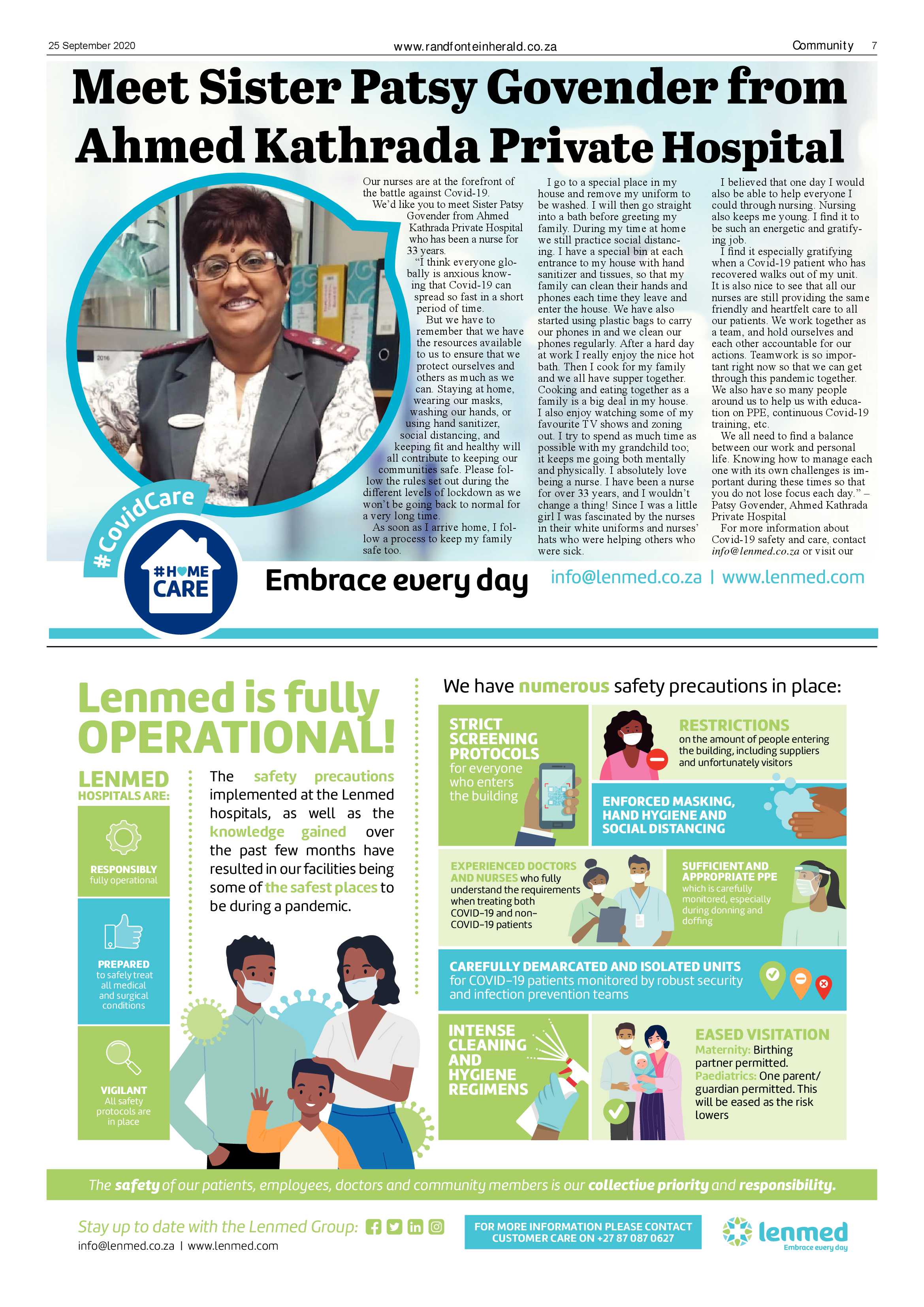 Randfontein Herald 25 September 2020 page 7