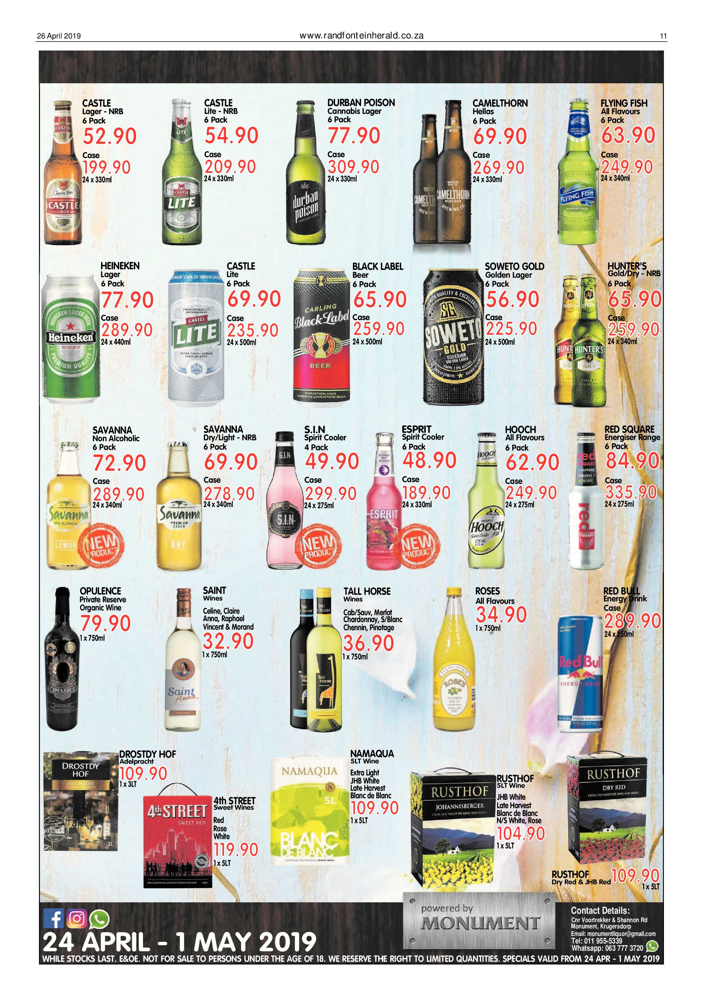 Randfontein Herald 26 April 2019 page 11