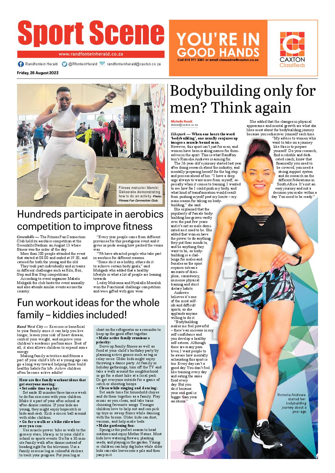 Randfontein Herald 26 August 2022 page 12