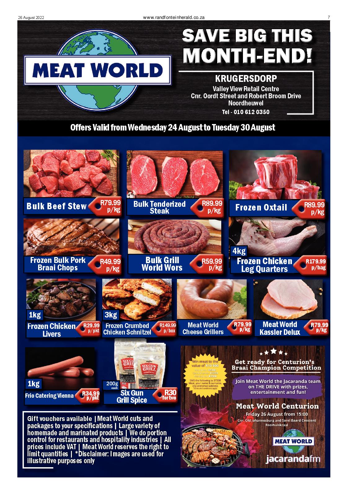 Randfontein Herald 26 August 2022 page 7