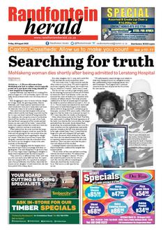 Randfontein Herald 26 August 2022