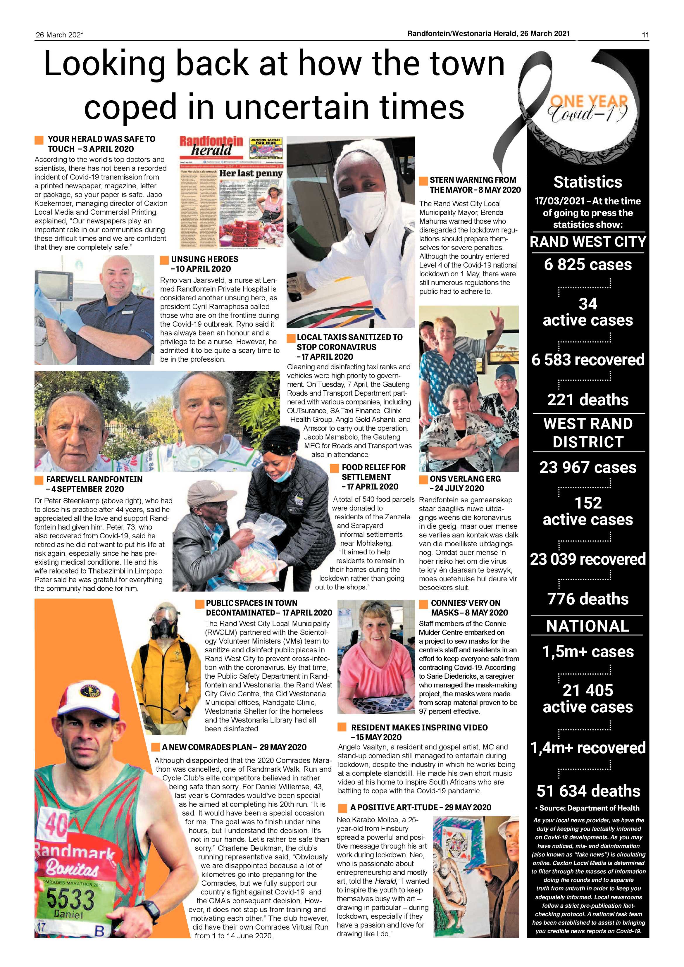 Randfontein Herald 26 March 2021 page 11