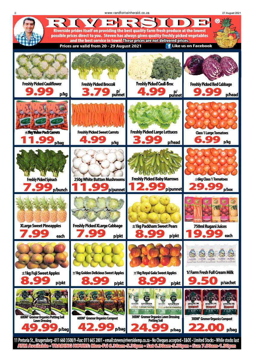 Randfontein Herald 27 August 2021 page 4