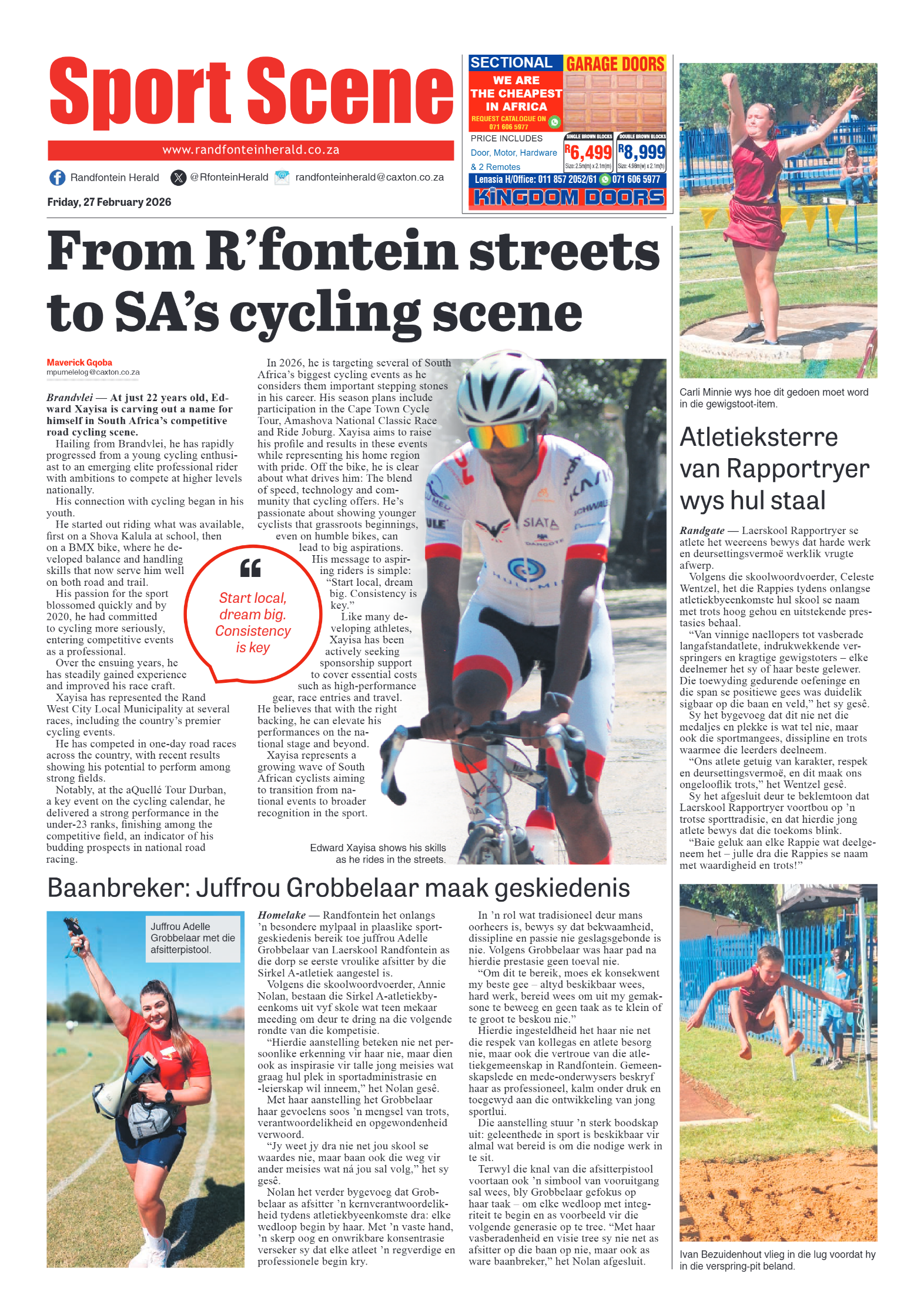 Randfontein Herald 27 February 2026 page 8