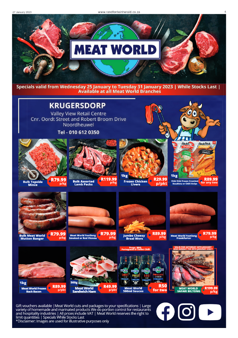 Randfontein Herald 27 January 2023 page 5
