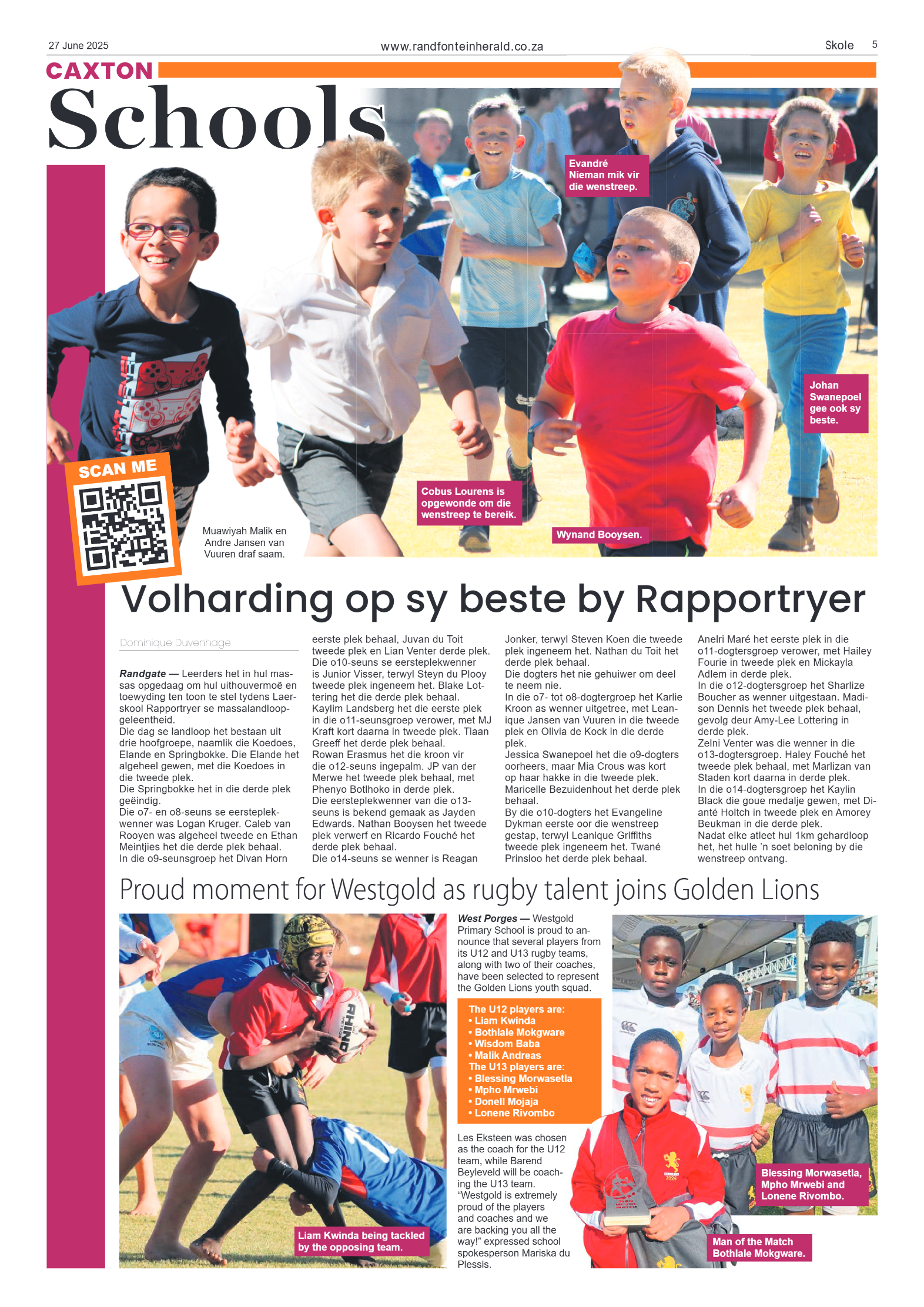 Randfontein Herald 27 June 2025 page 5
