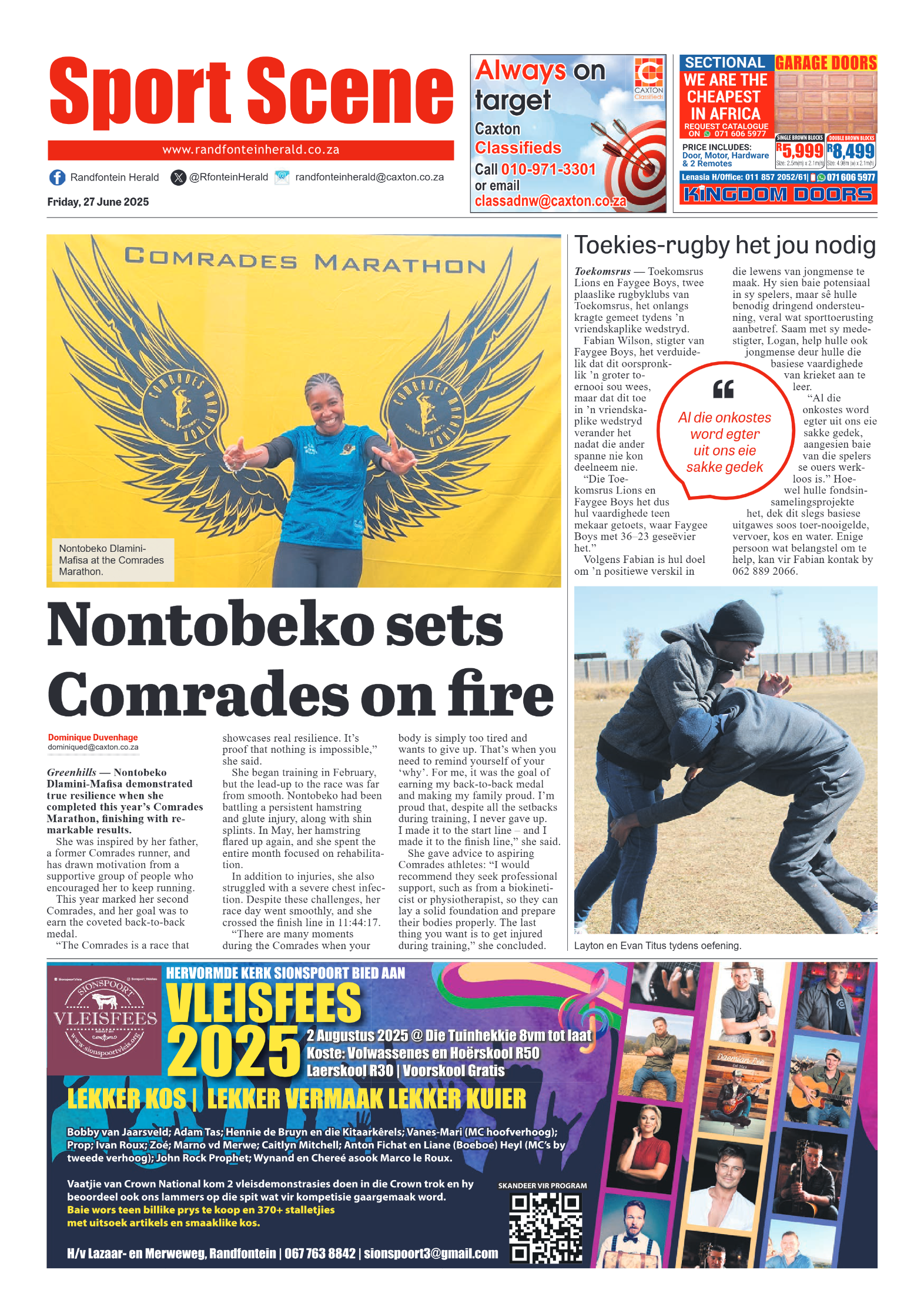 Randfontein Herald 27 June 2025 page 8