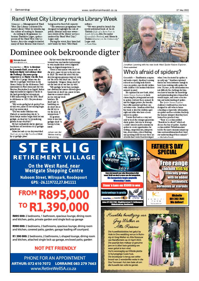 Randfontein Herald 27 May 2022 page 2