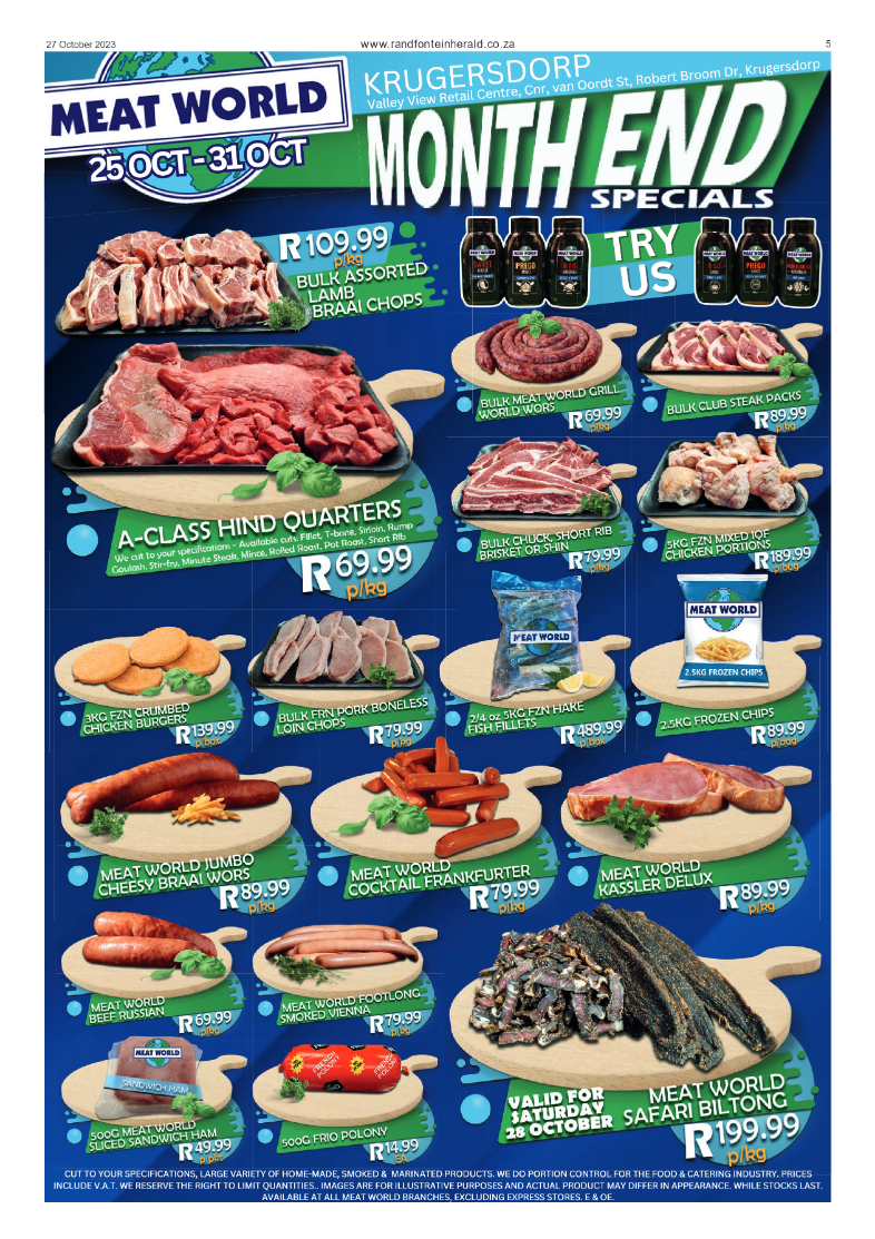 Randfontein Herald 27 October 2023 page 5