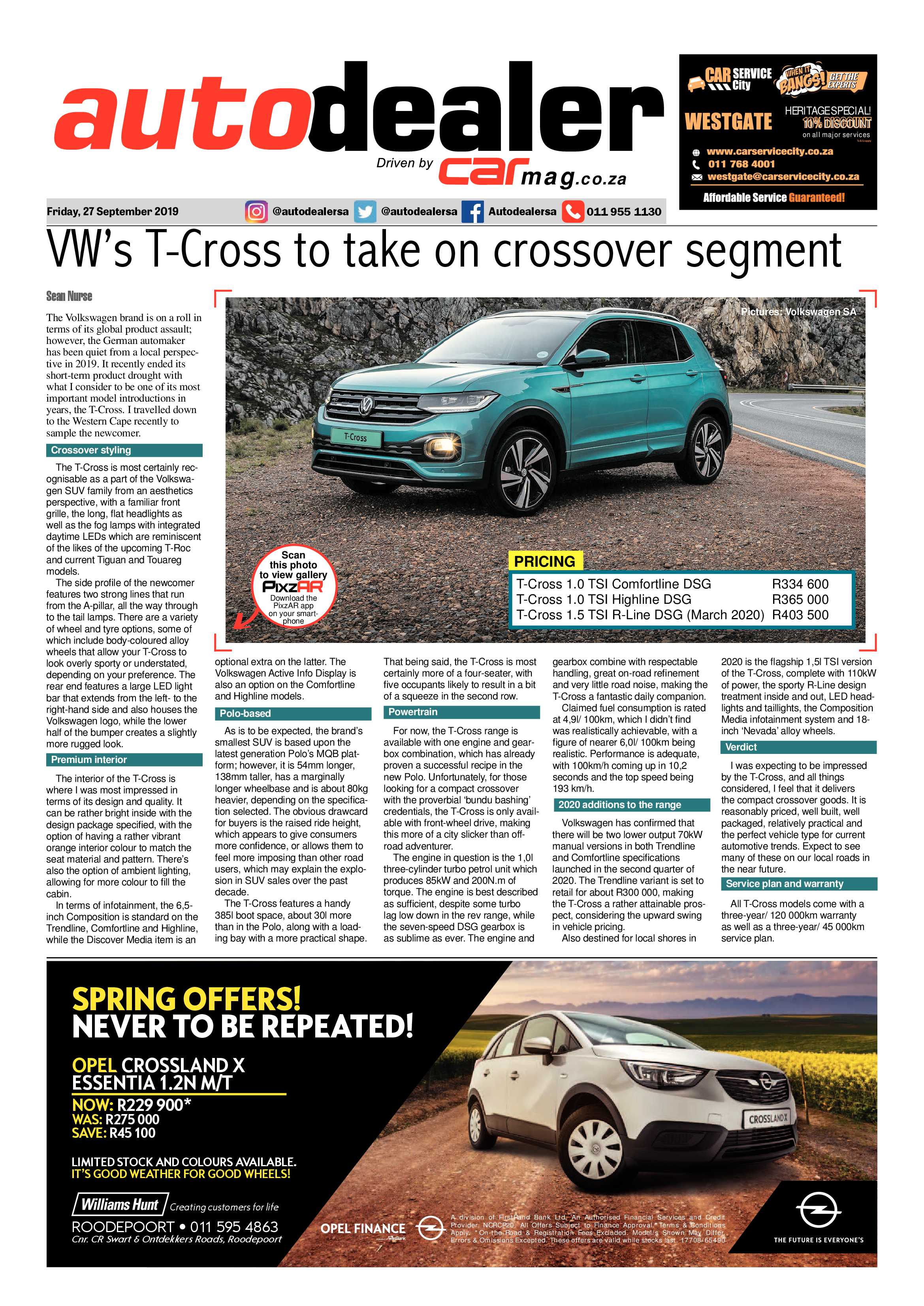 Randfontein Herald 27 September 2019 page 13