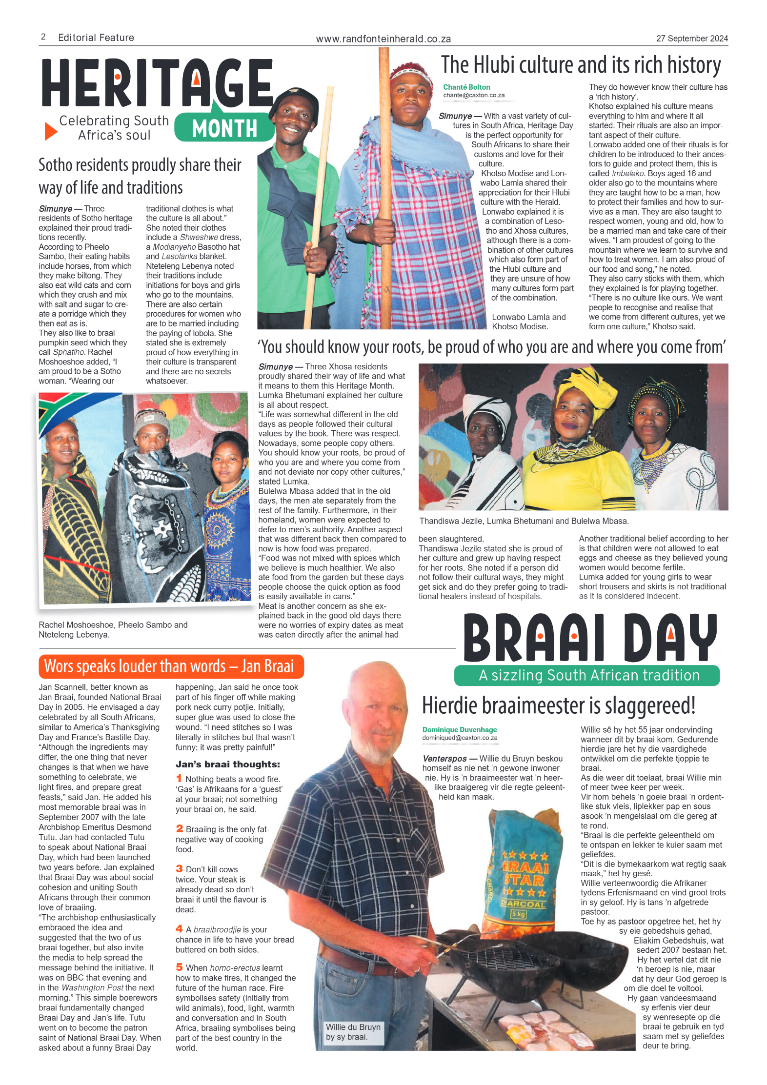 Randfontein Herald 27 September 2024 page 2