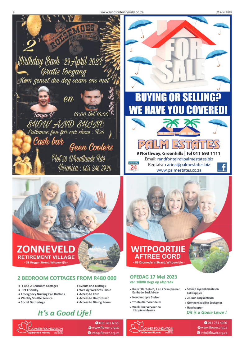 Randfontein Herald 28 April 2023 page 6