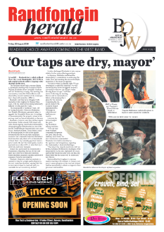 Randfontein Herald 28 August 2026