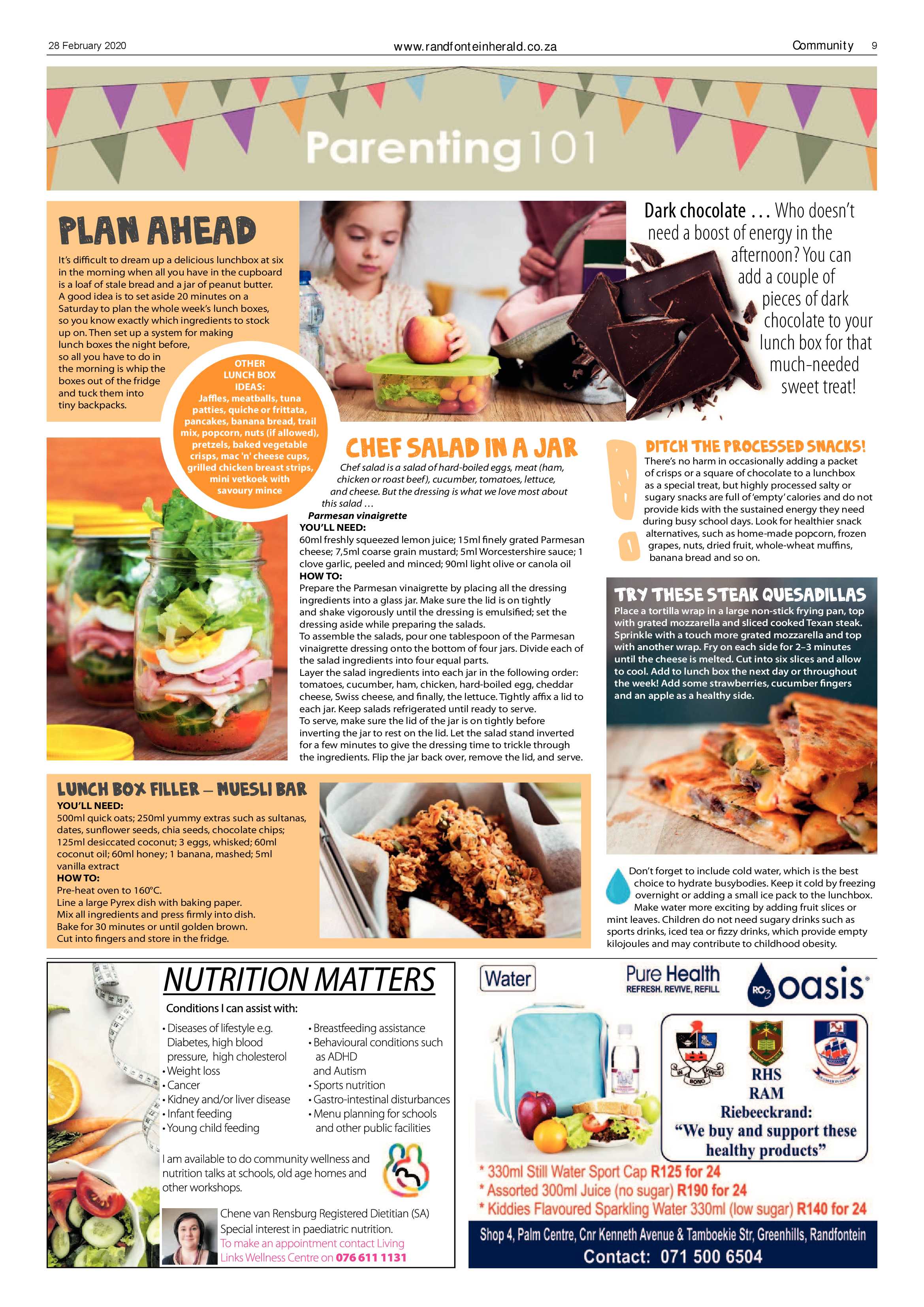 Randfontein Herald 28 February 2020 page 9