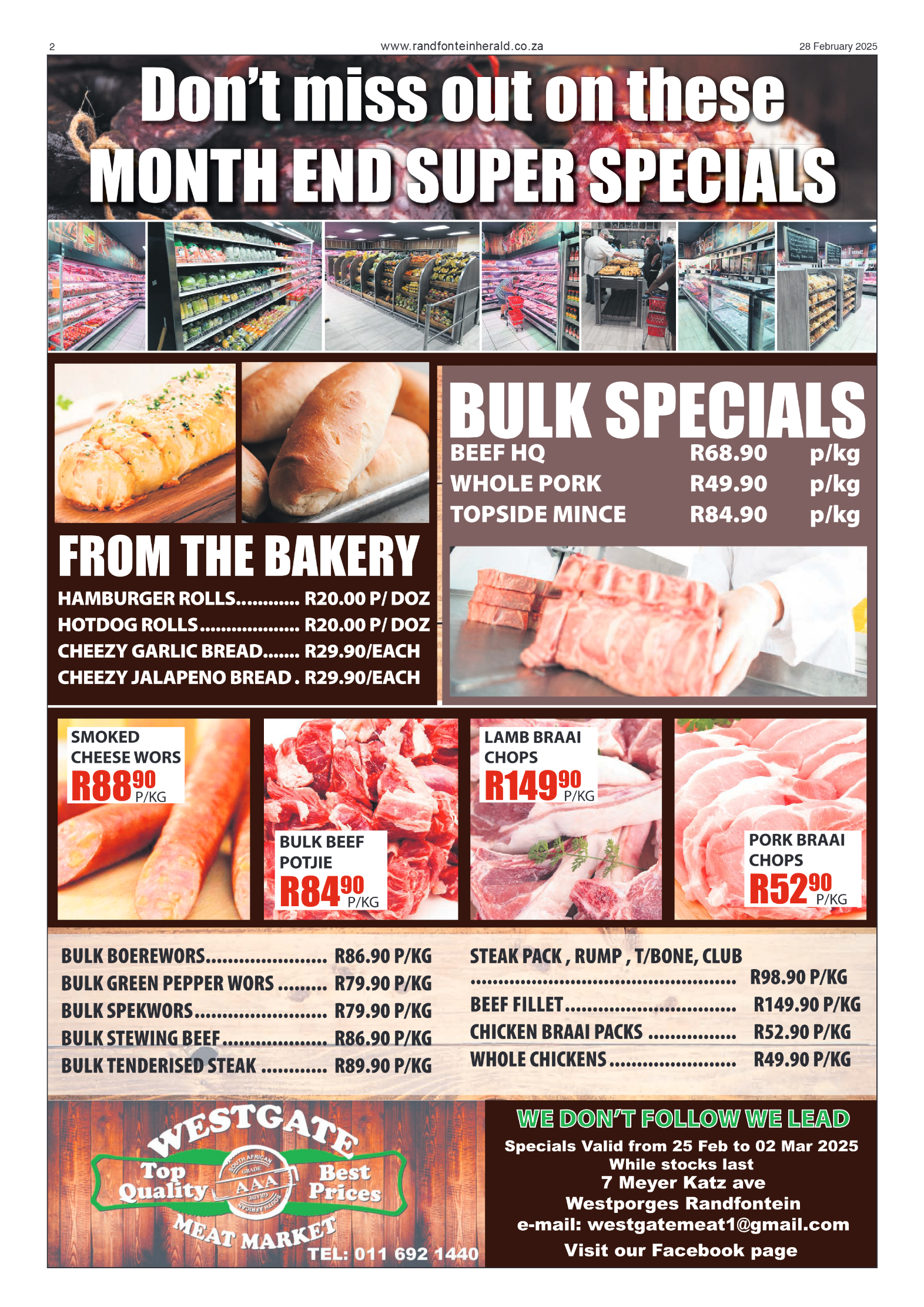 Randfontein Herald 28 February 2025 page 2