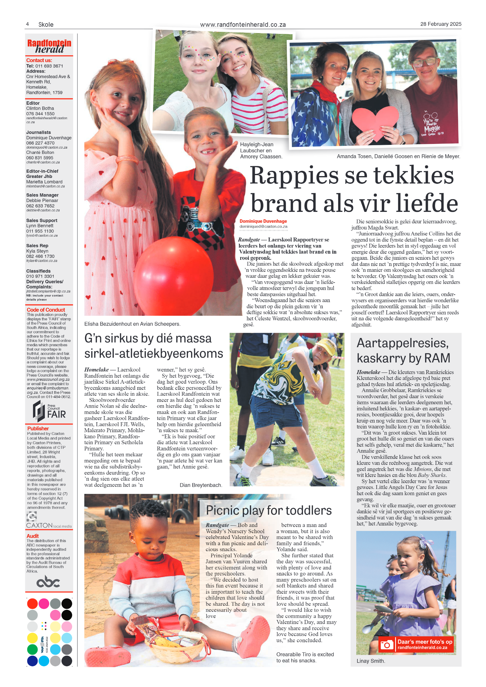 Randfontein Herald 28 February 2025 page 4