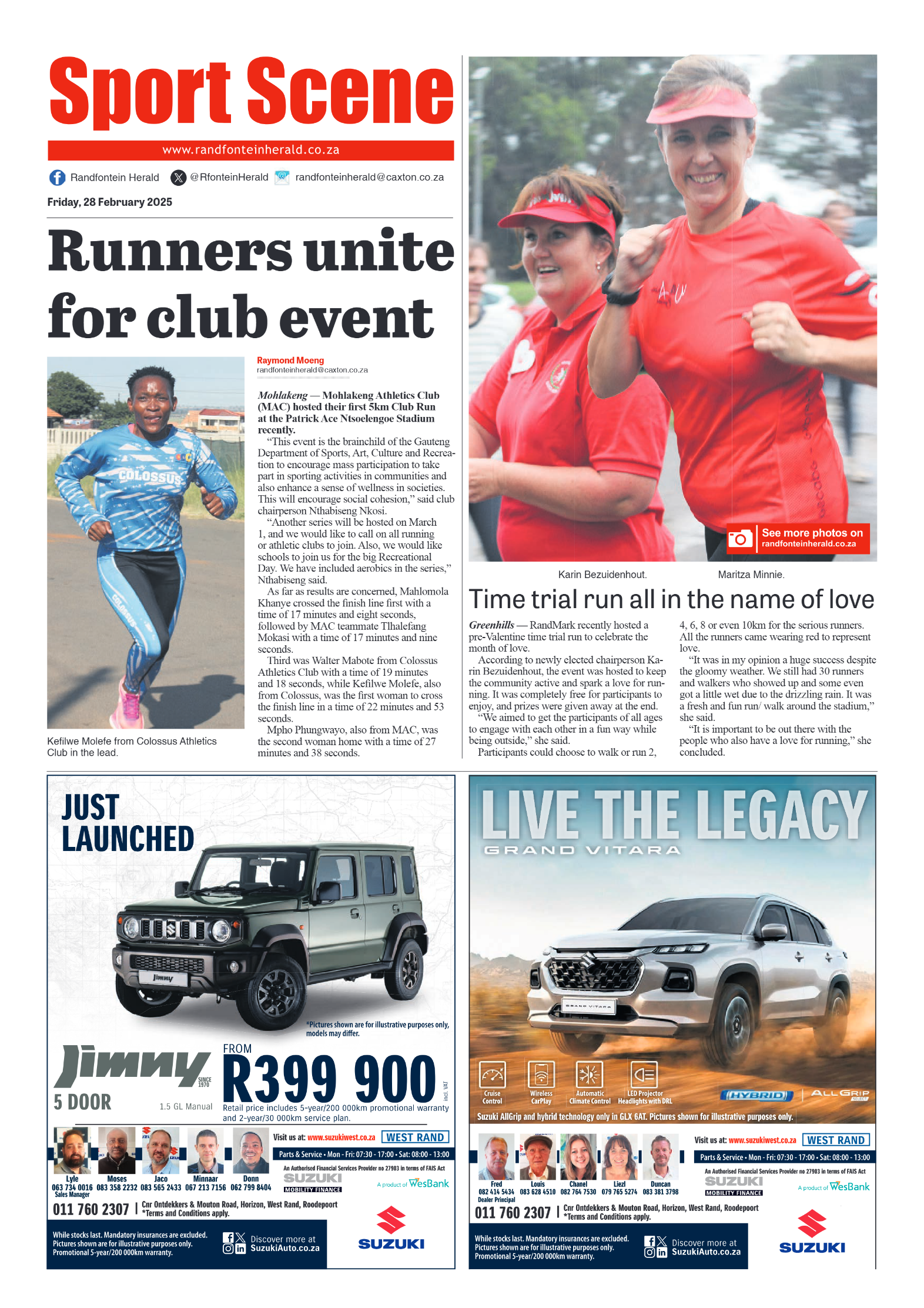 Randfontein Herald 28 February 2025 page 8