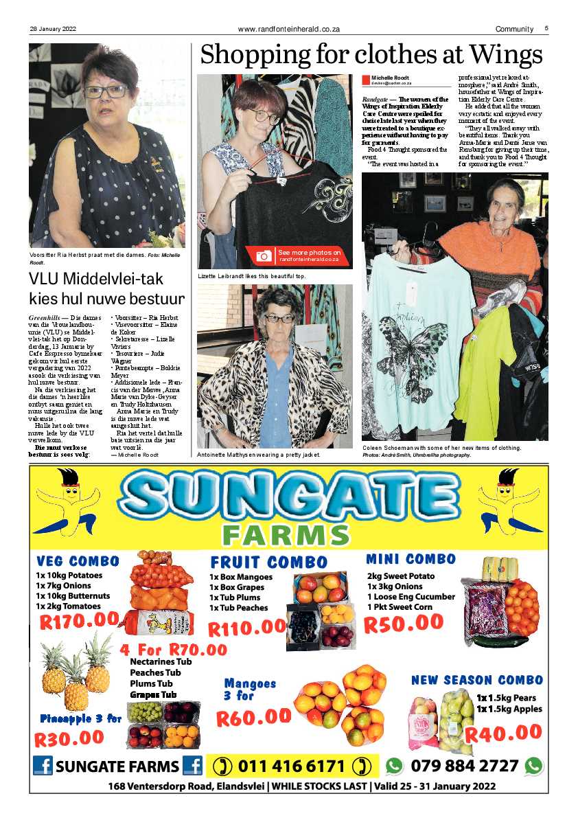Randfontein Herald 28 January 2022 page 5