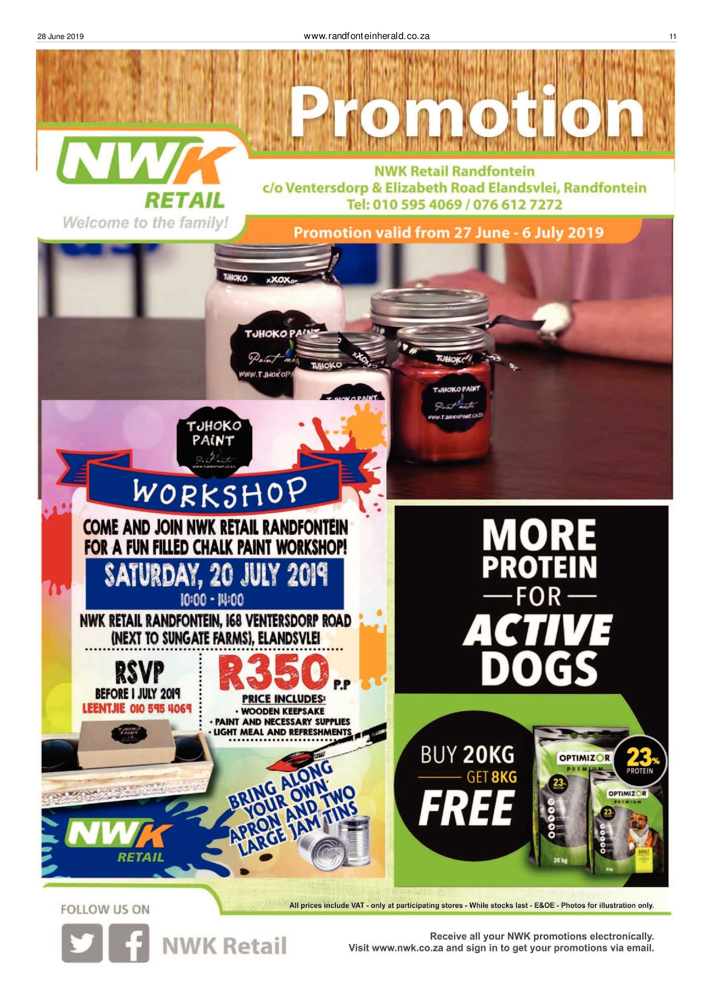 Randfontein Herald 28 June 2019 page 11