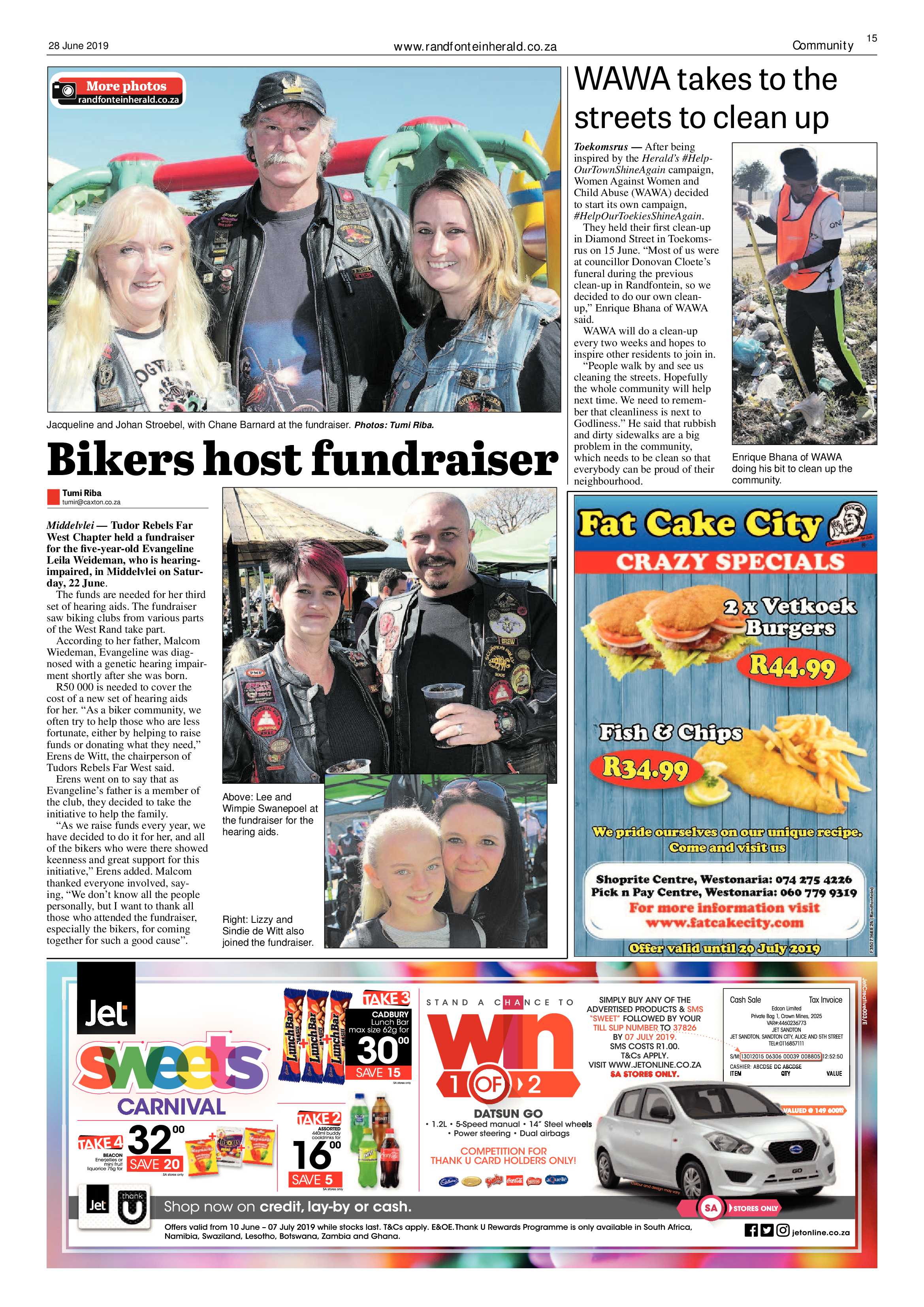 Randfontein Herald 28 June 2019 page 15