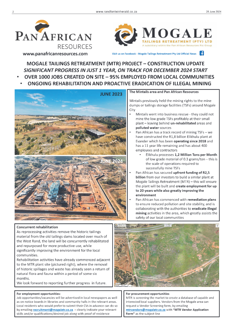 Randfontein Herald 28 June 2024 page 2