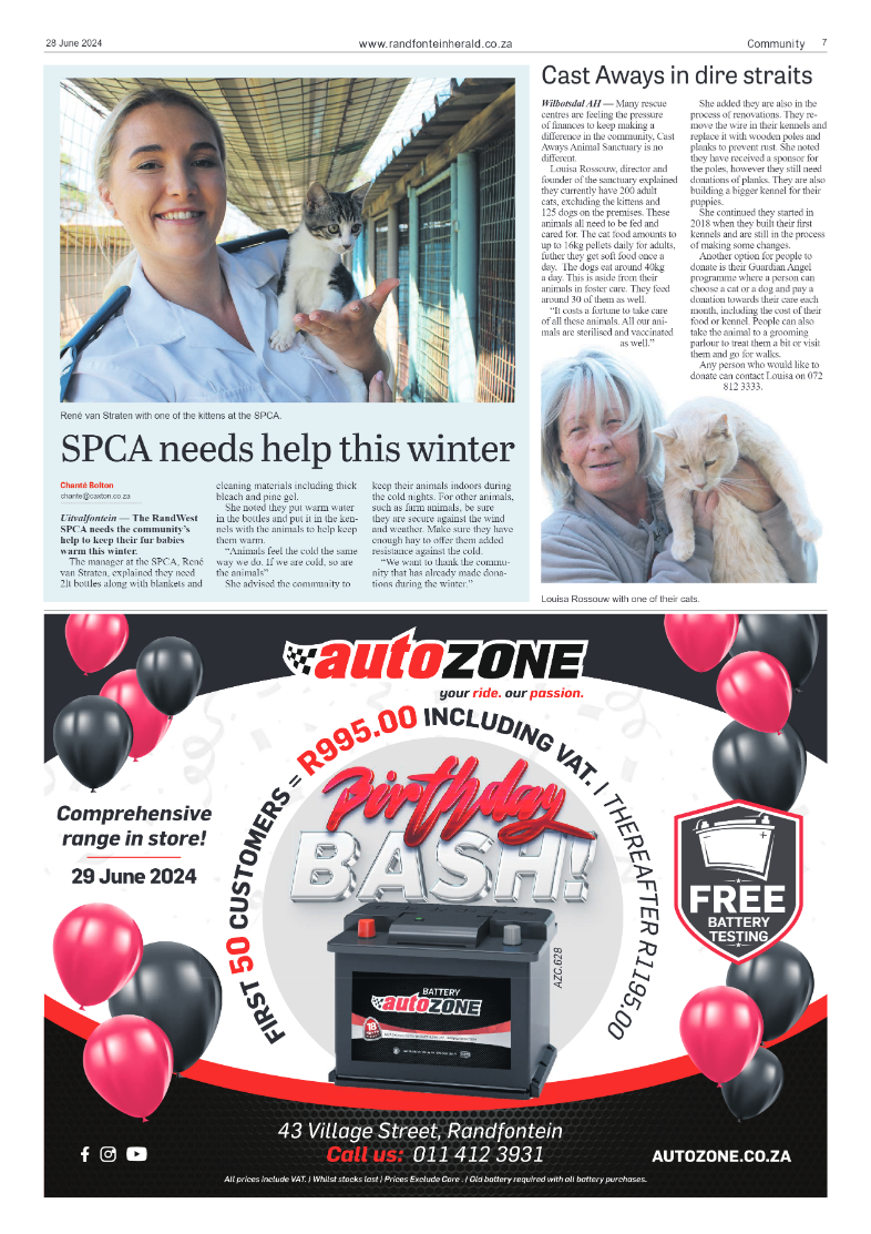 Randfontein Herald 28 June 2024 page 7