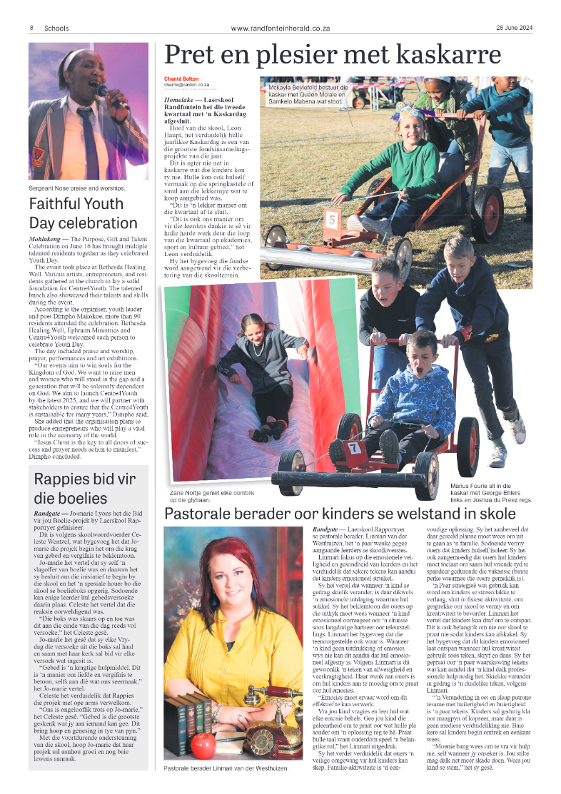 Randfontein Herald 28 June 2024 page 8