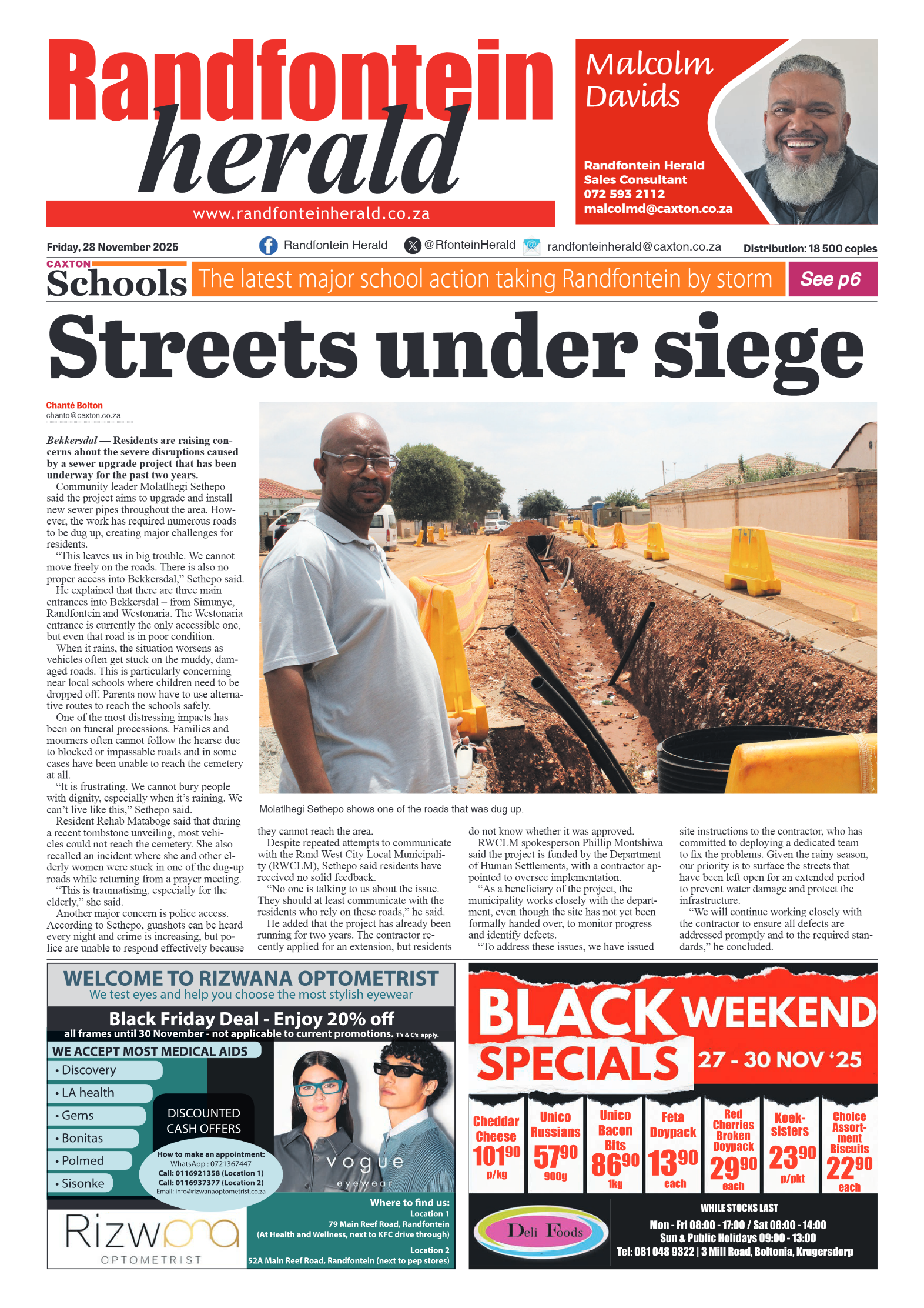 Randfontein Herald 28 November 2025 page 3