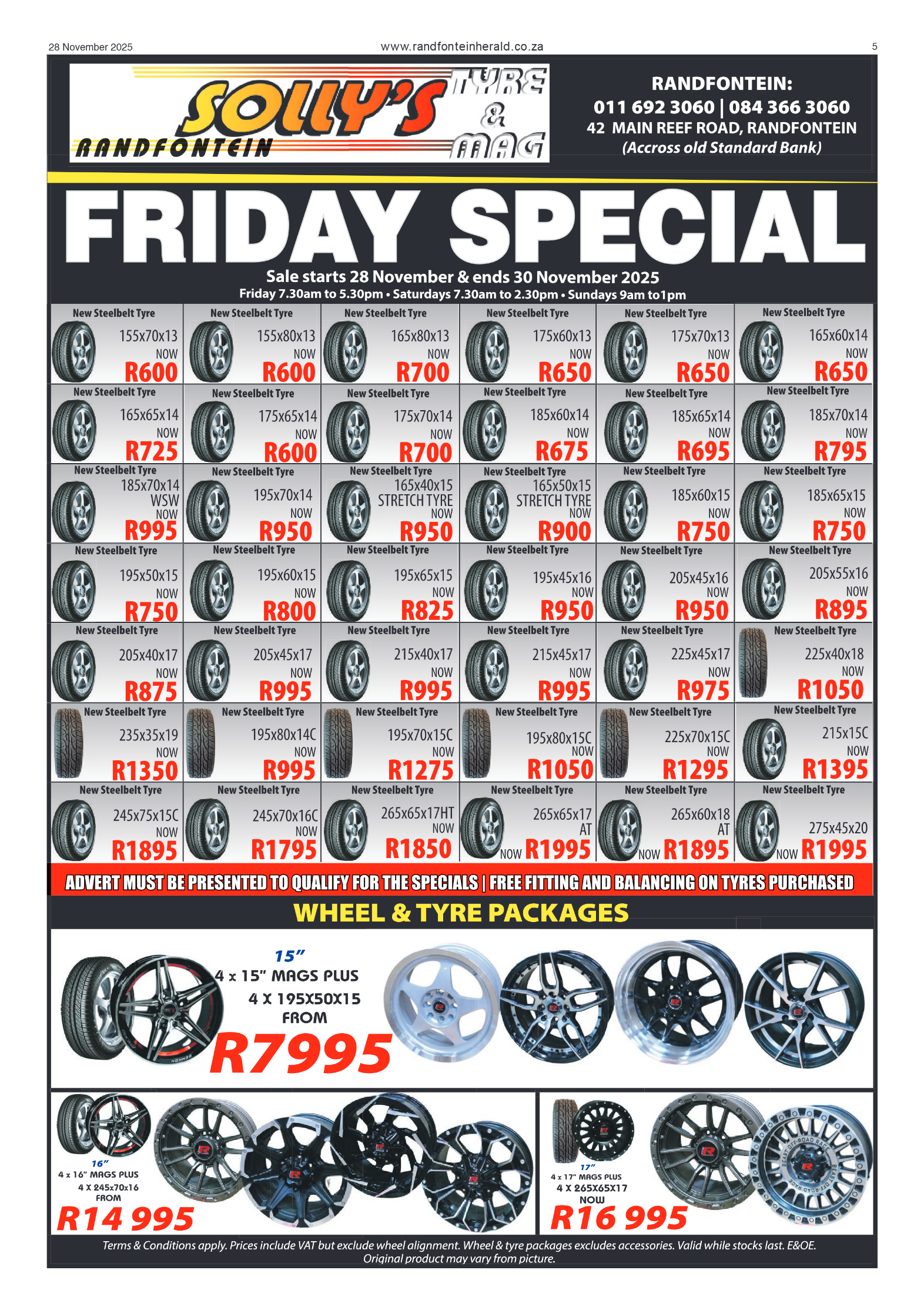 Randfontein Herald 28 November 2025 page 7