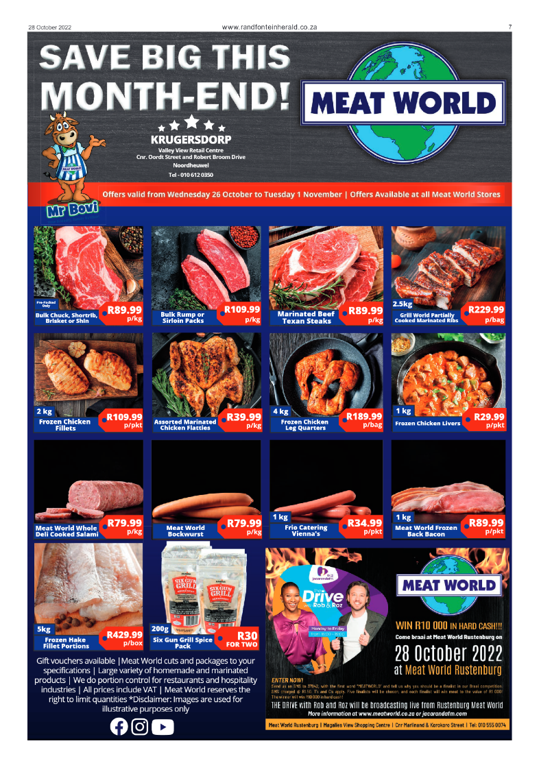 Randfontein Herald 28 October 2022 page 7