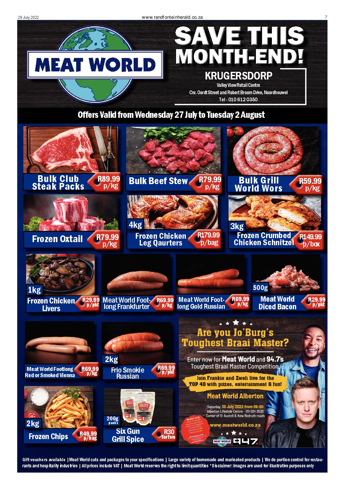Randfontein Herald 29 July 2022 page 7