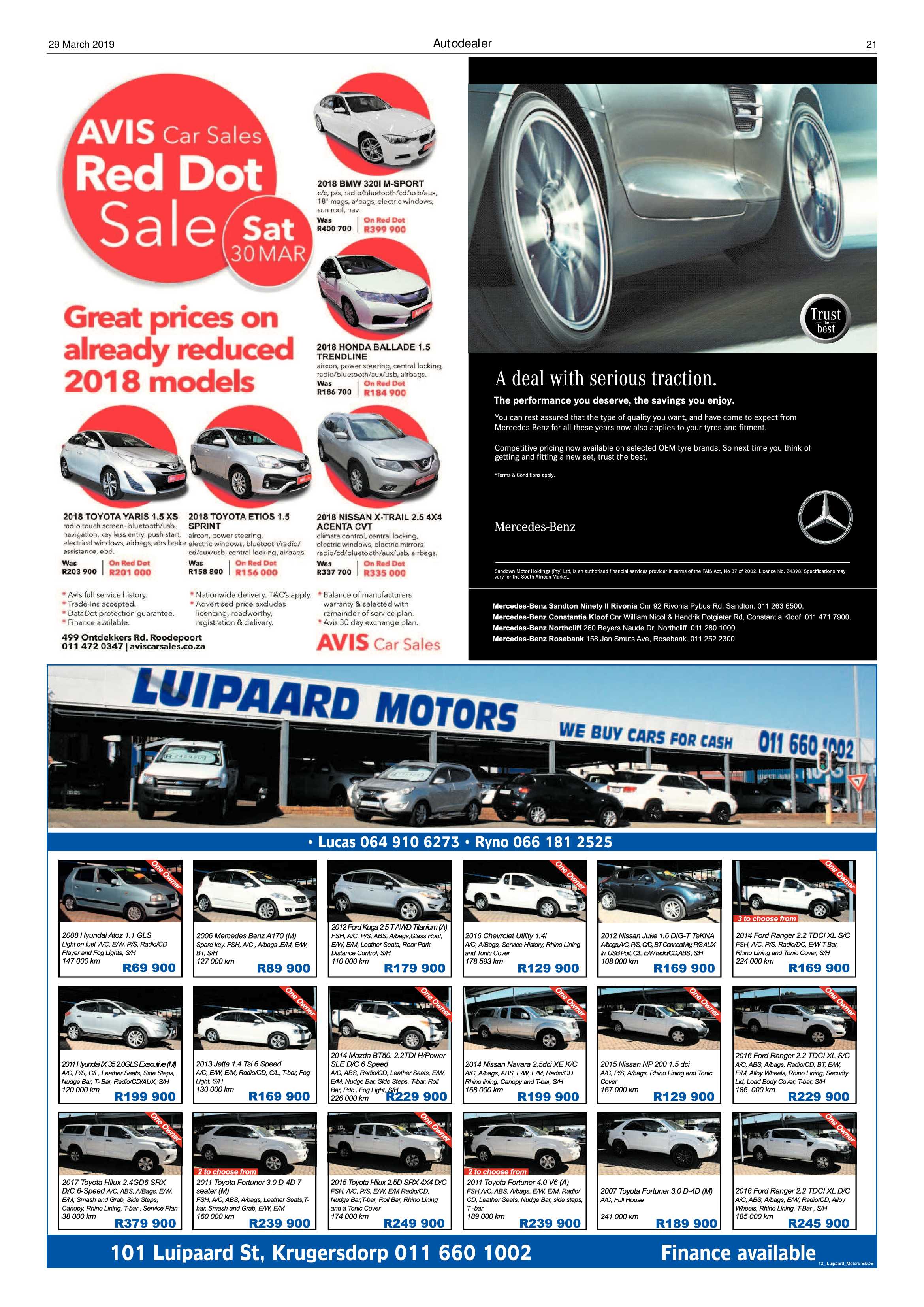 Randfontein Herald 29 March 2019 page 21