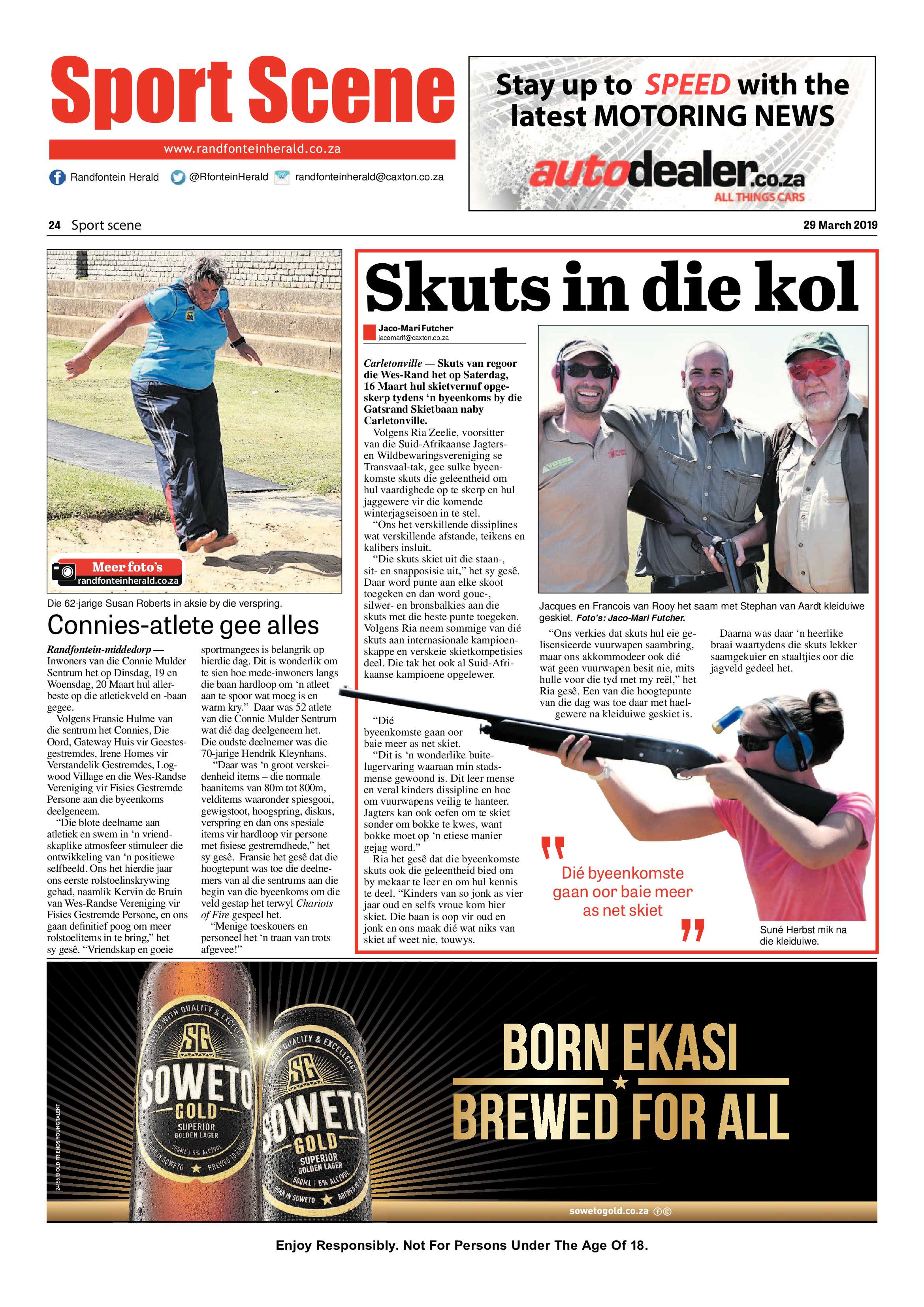 Randfontein Herald 29 March 2019 page 24