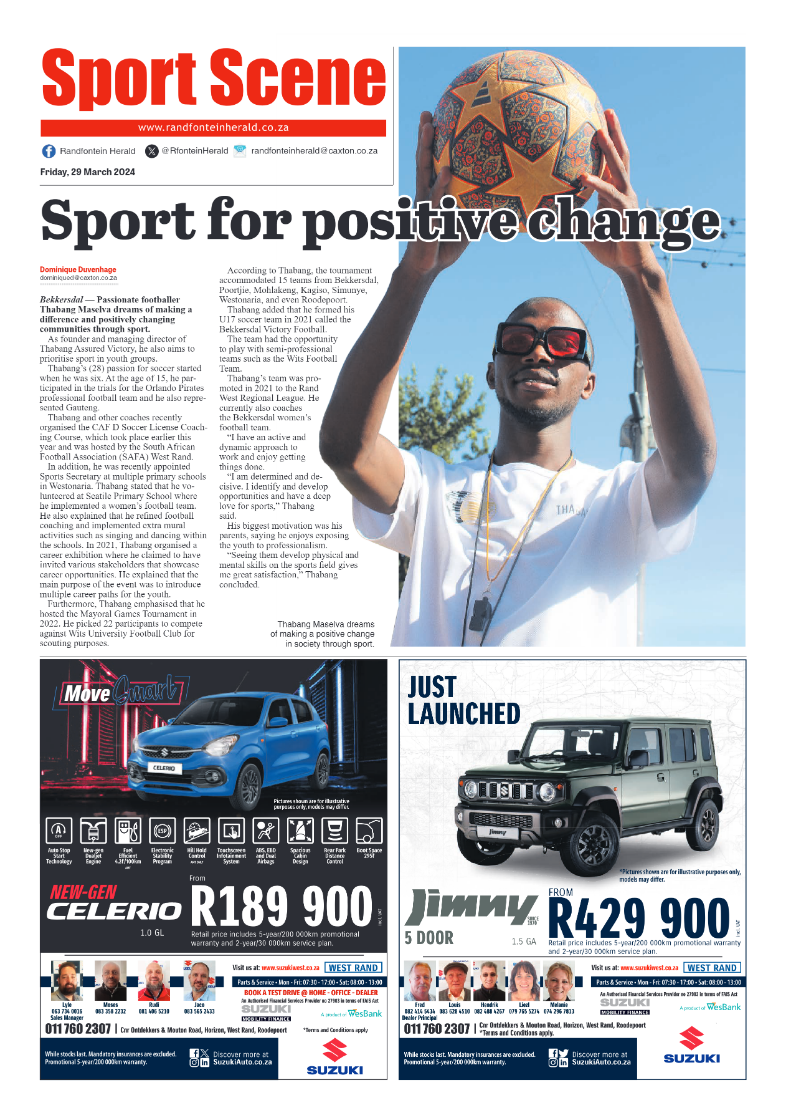 Randfontein Herald 29 March 2024 page 8