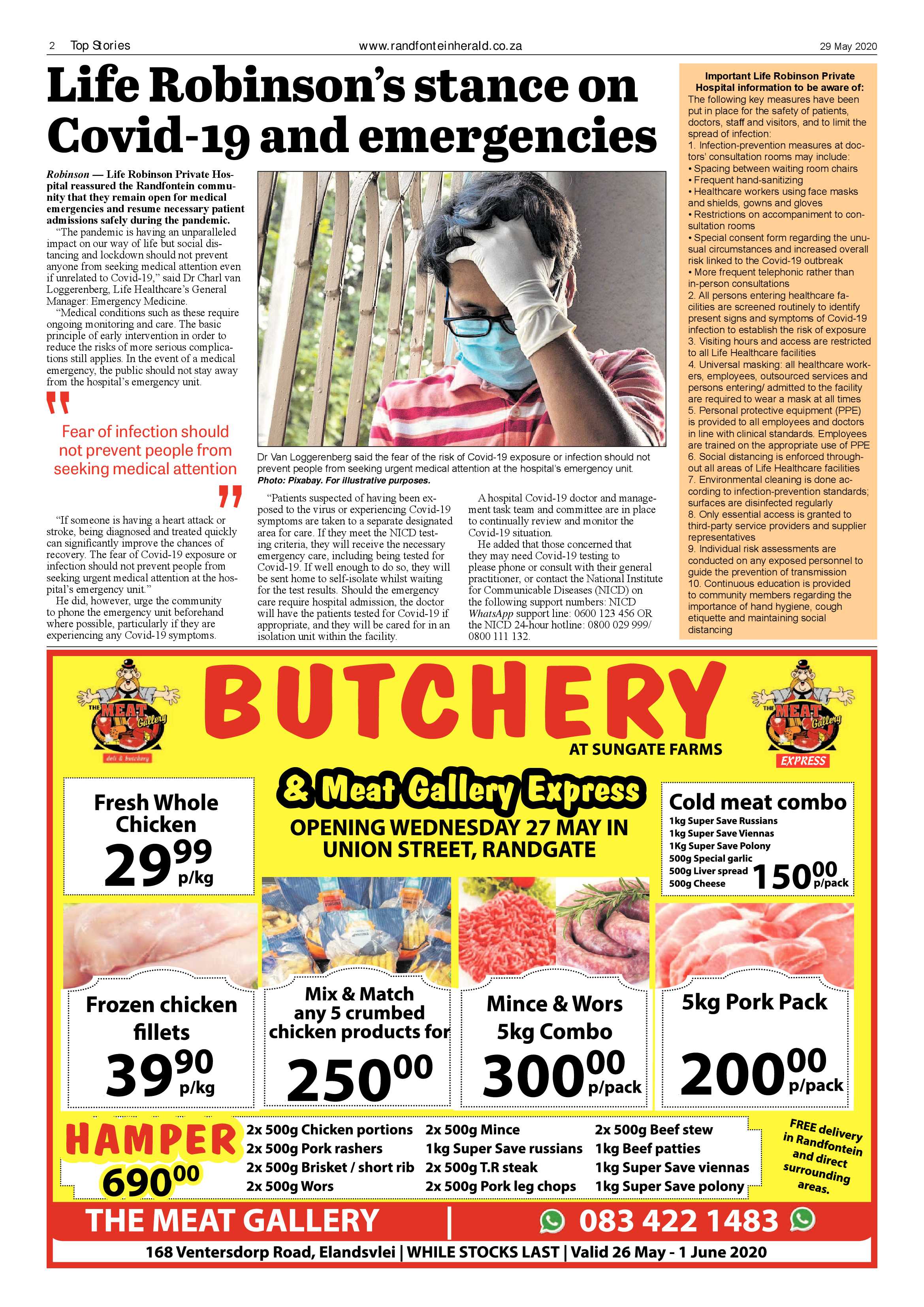 Randfontein Herald 29 May 2020 page 2