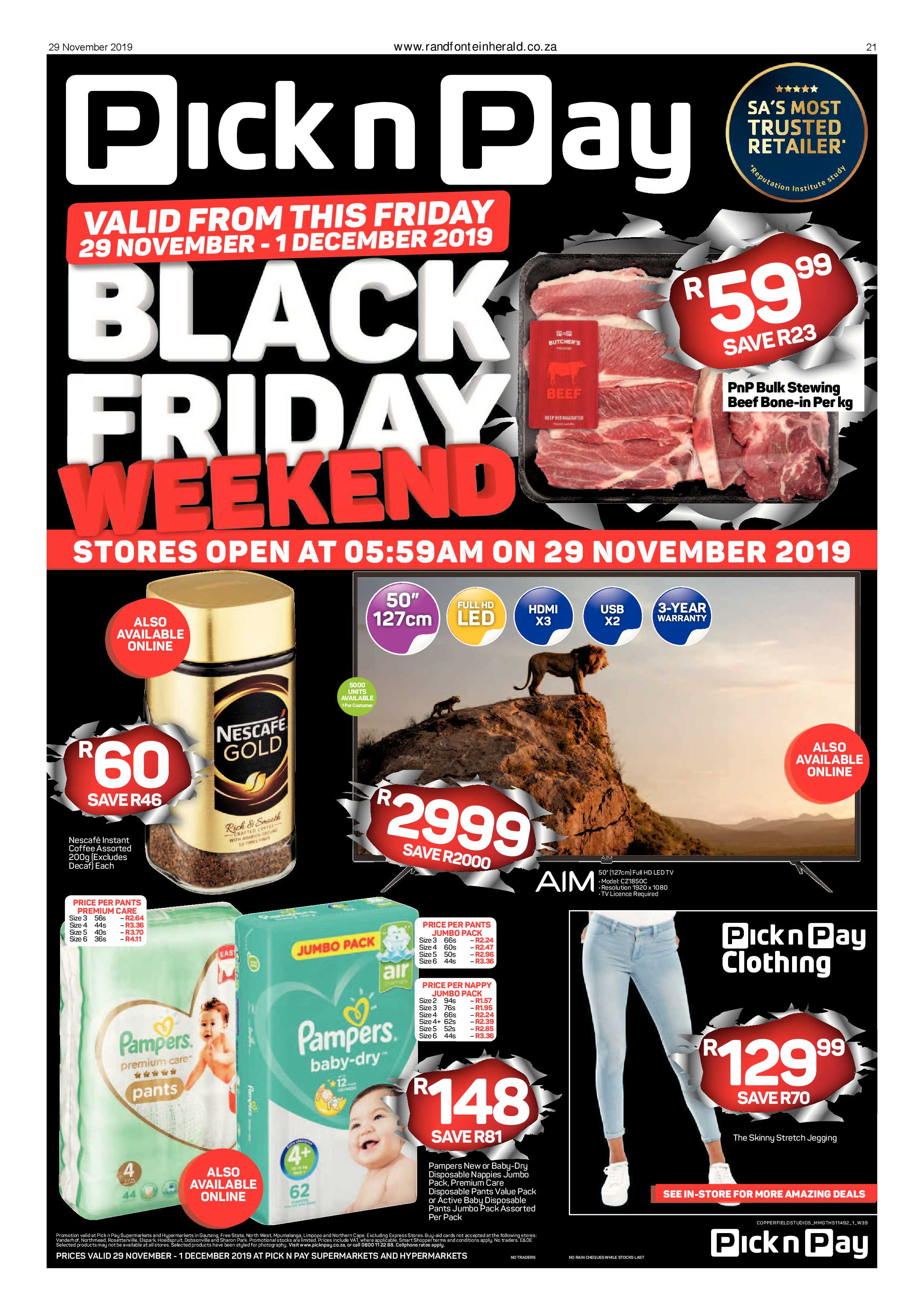 Randfontein Herald 29 November 2019 page 21