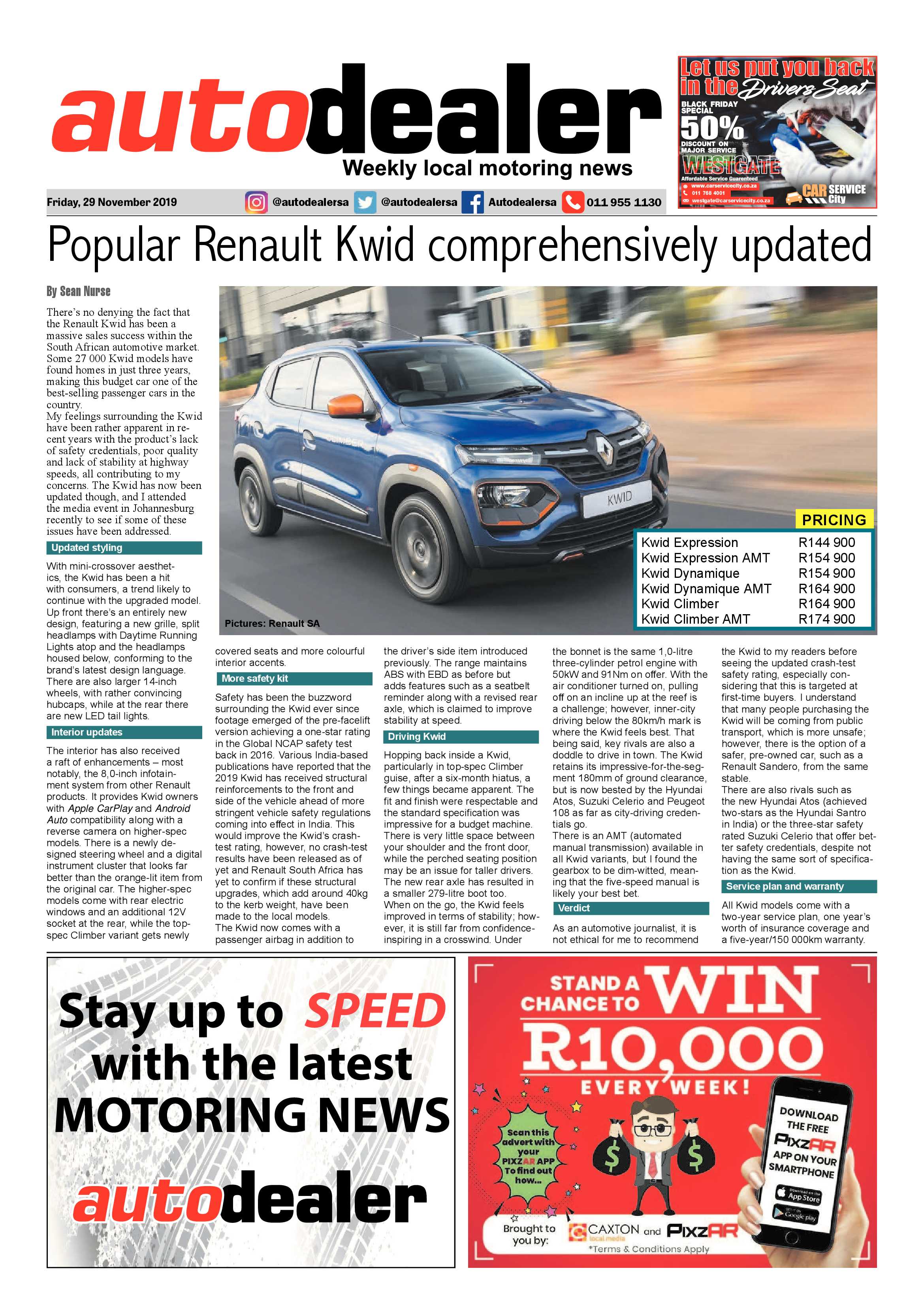 Randfontein Herald 29 November 2019 page 24