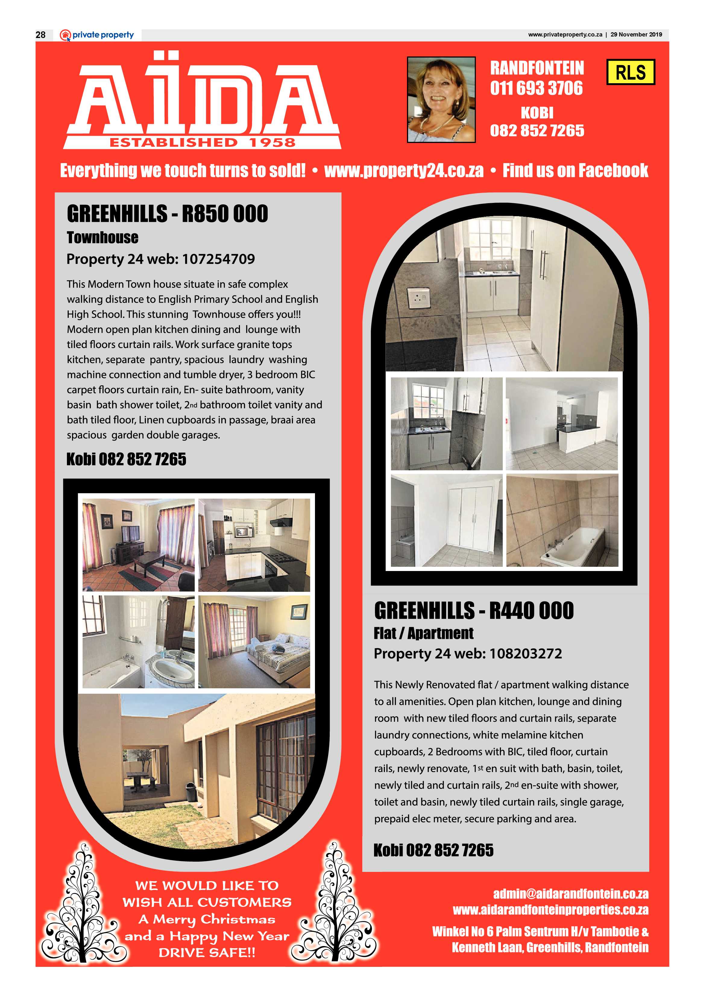 Randfontein Herald 29 November 2019 page 28