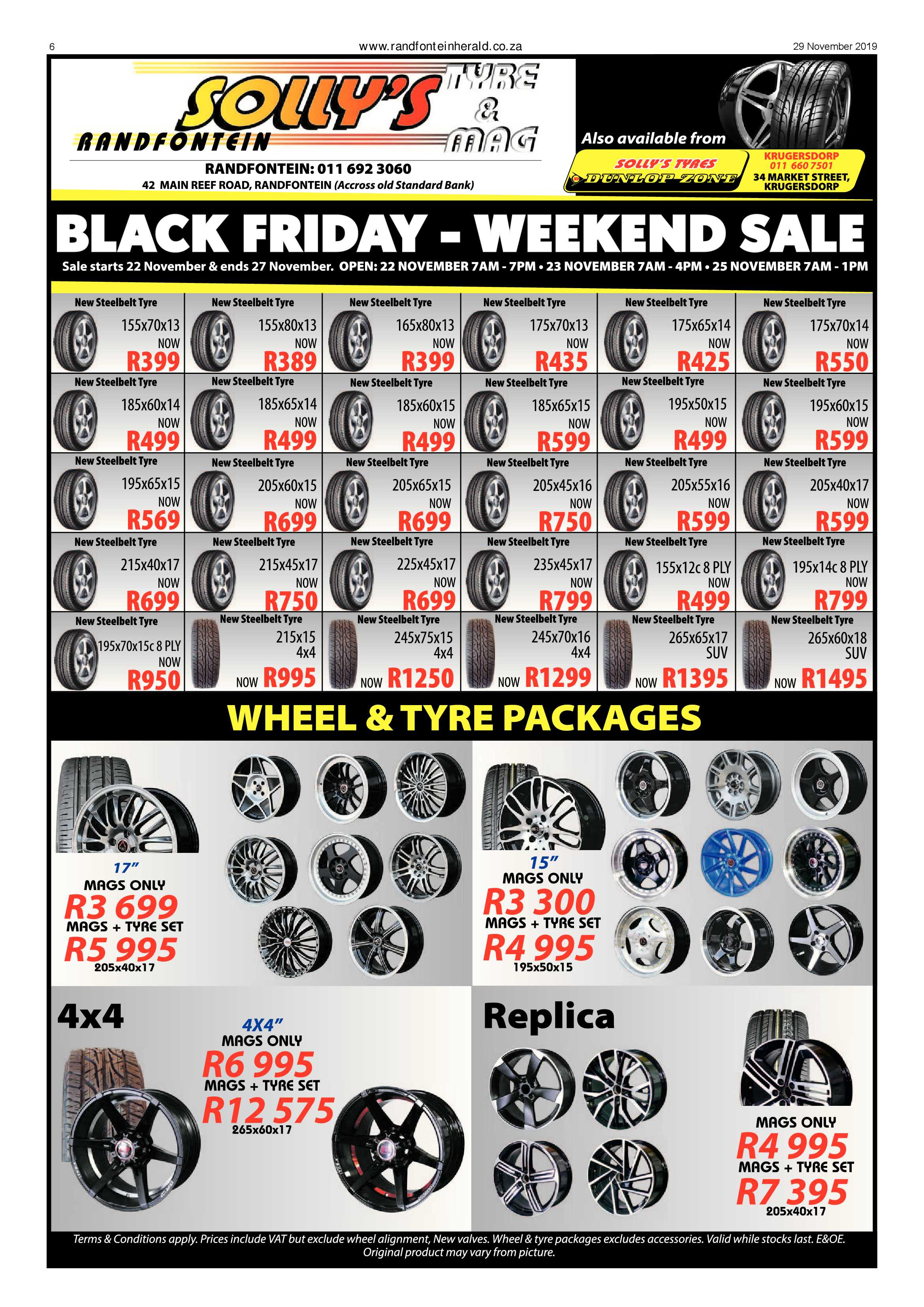 Randfontein Herald 29 November 2019 page 6