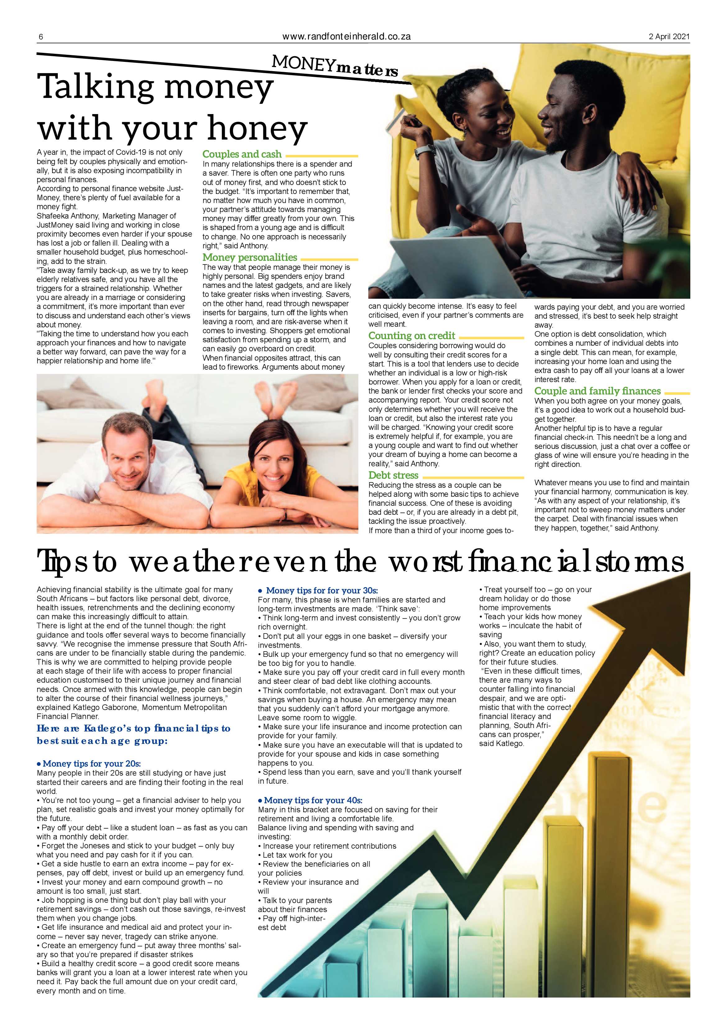 Randfontein Herald 2 April 2021 page 6
