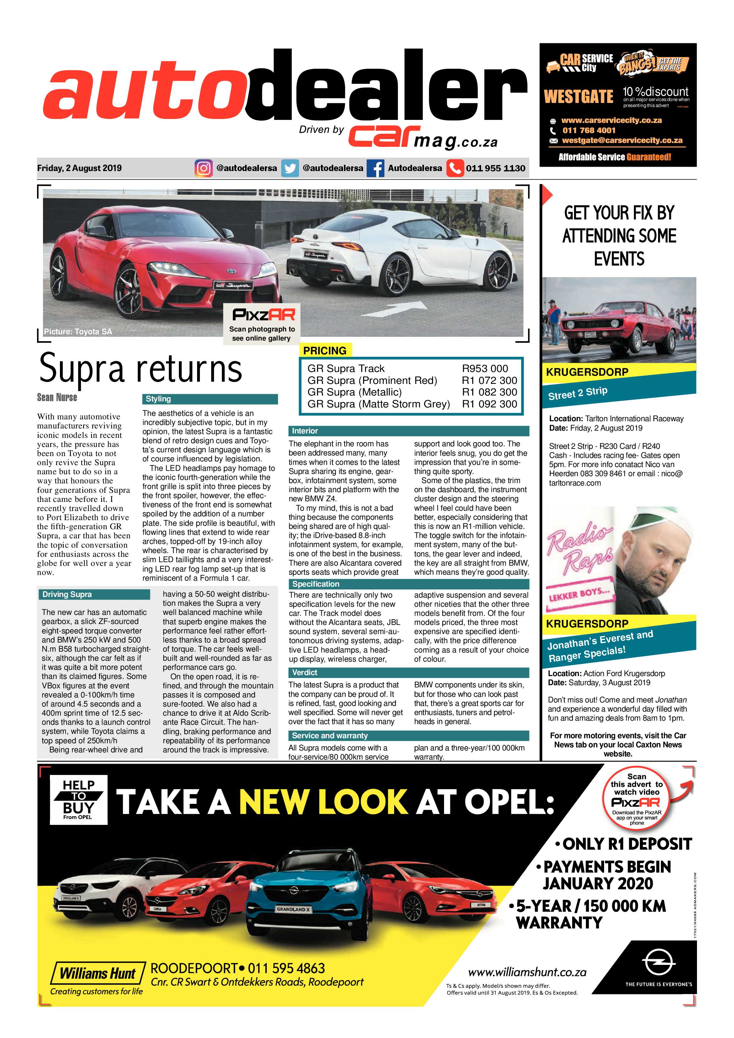 Randfontein Herald 2 August 2019 page 9