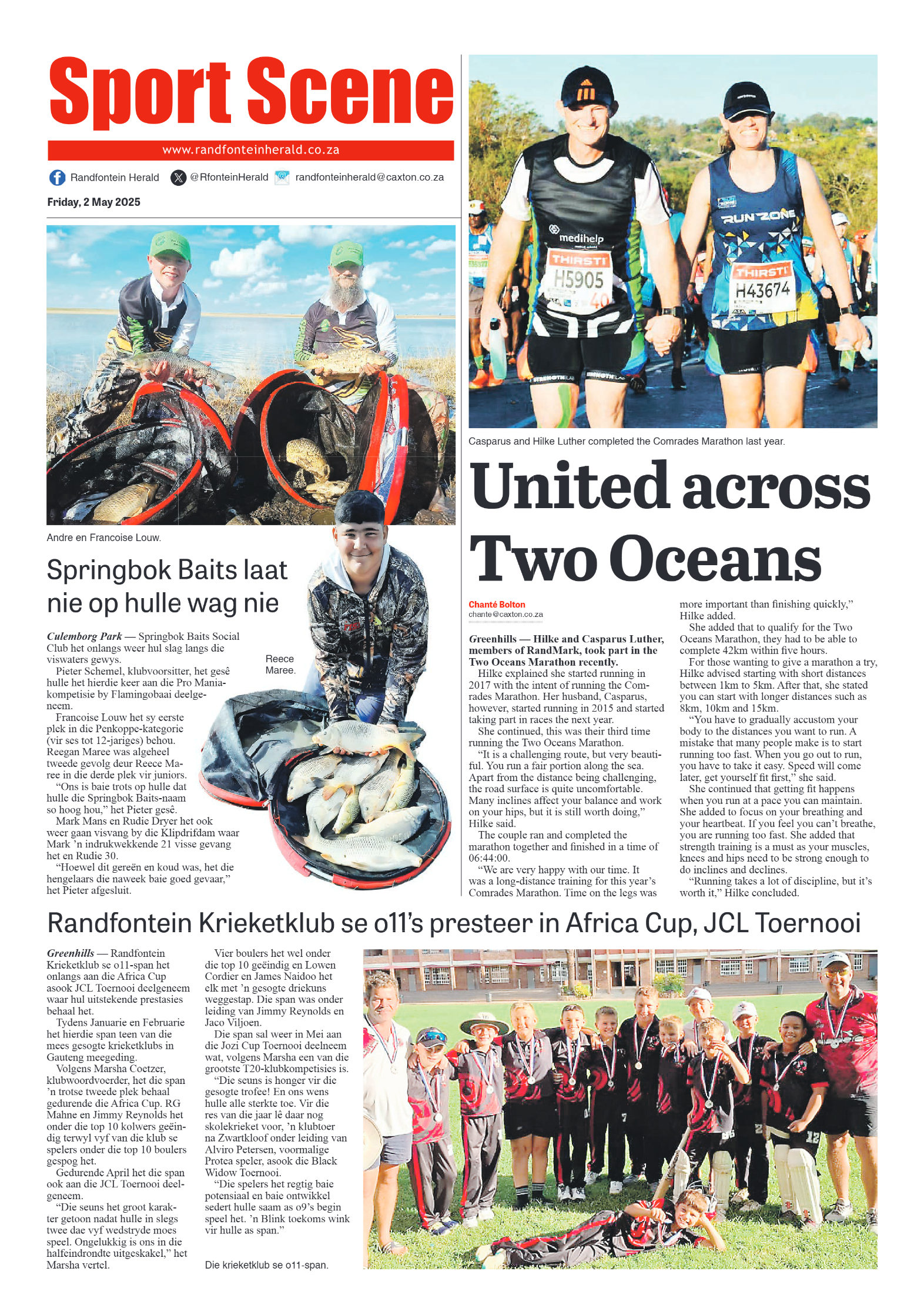 Randfontein Herald 2 May 2025 page 8