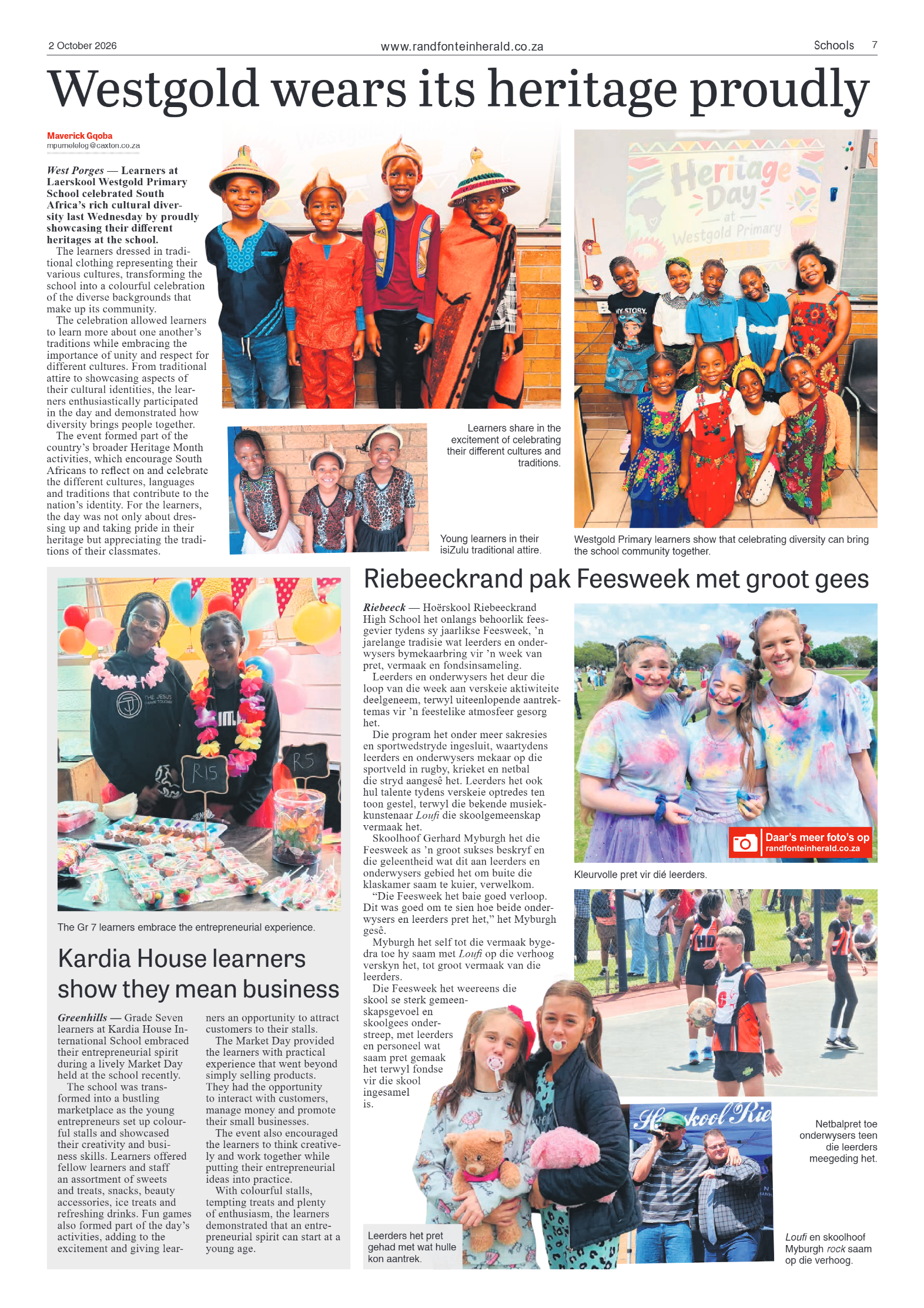 Randfontein Herald 2 October 2026 page 7