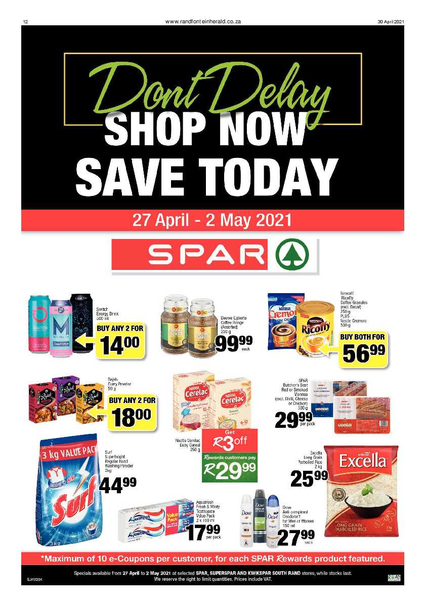 Randfontein Herald 30 April 2021 page 12