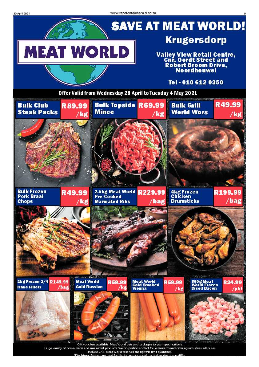 Randfontein Herald 30 April 2021 page 9