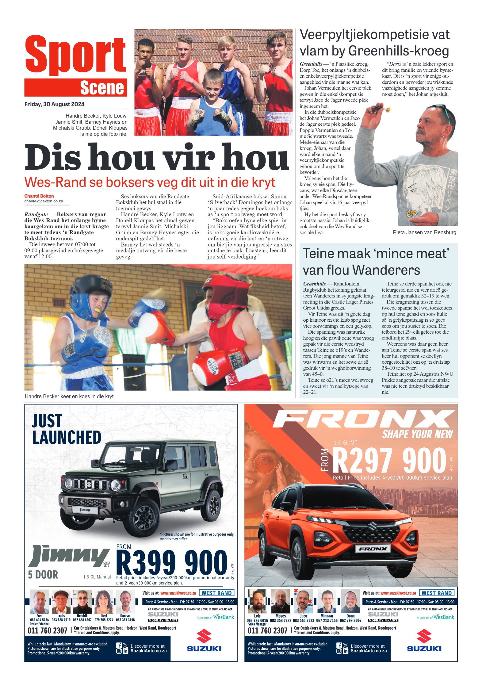 Randfontein Herald 30 August 2024 page 8
